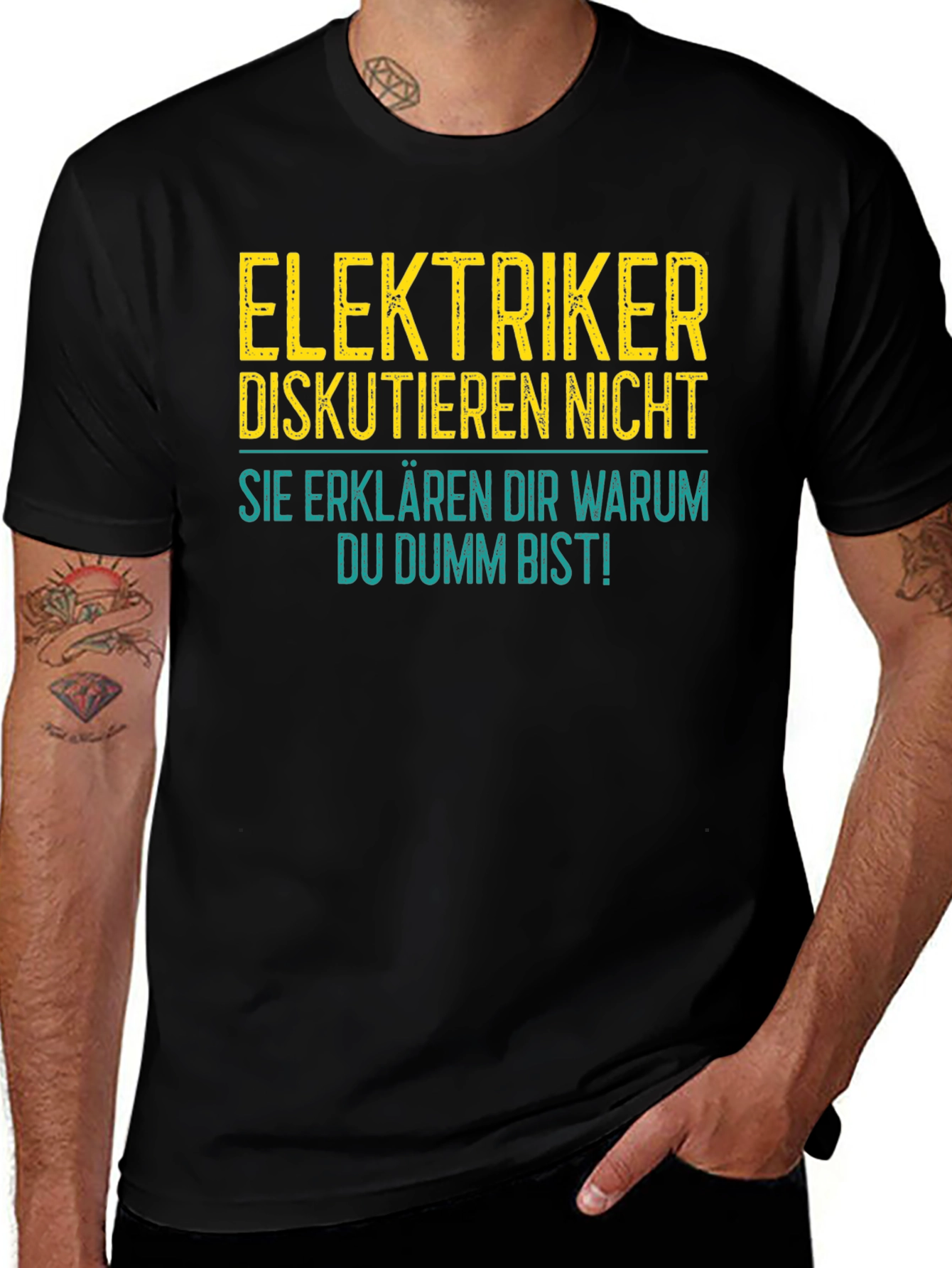Elektriker Fun T-Shirt