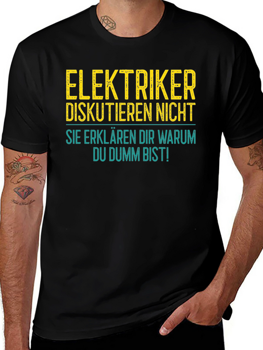 Elektriker Fun T-Shirt