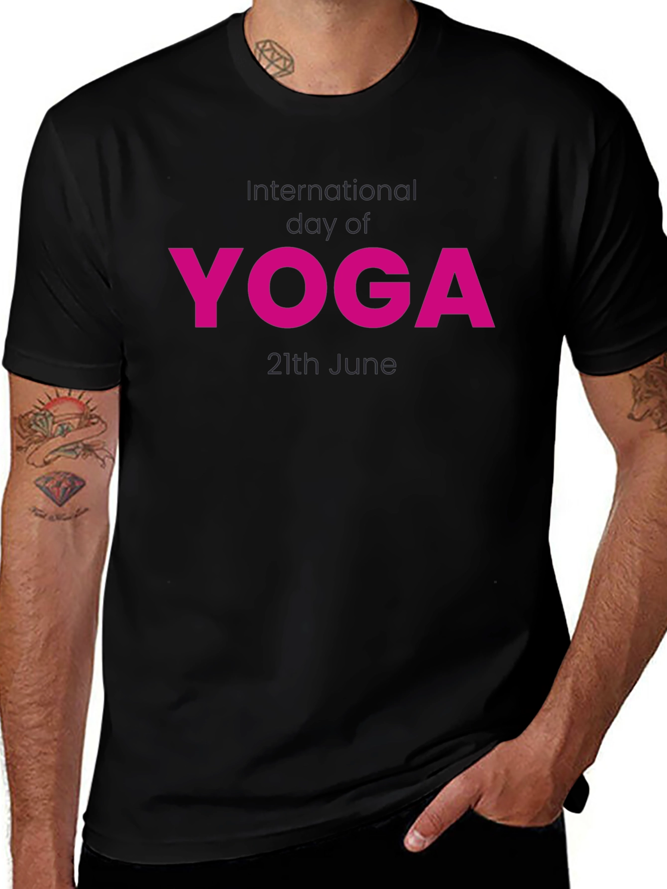 International Yoga Day T-Shirt - June 21st