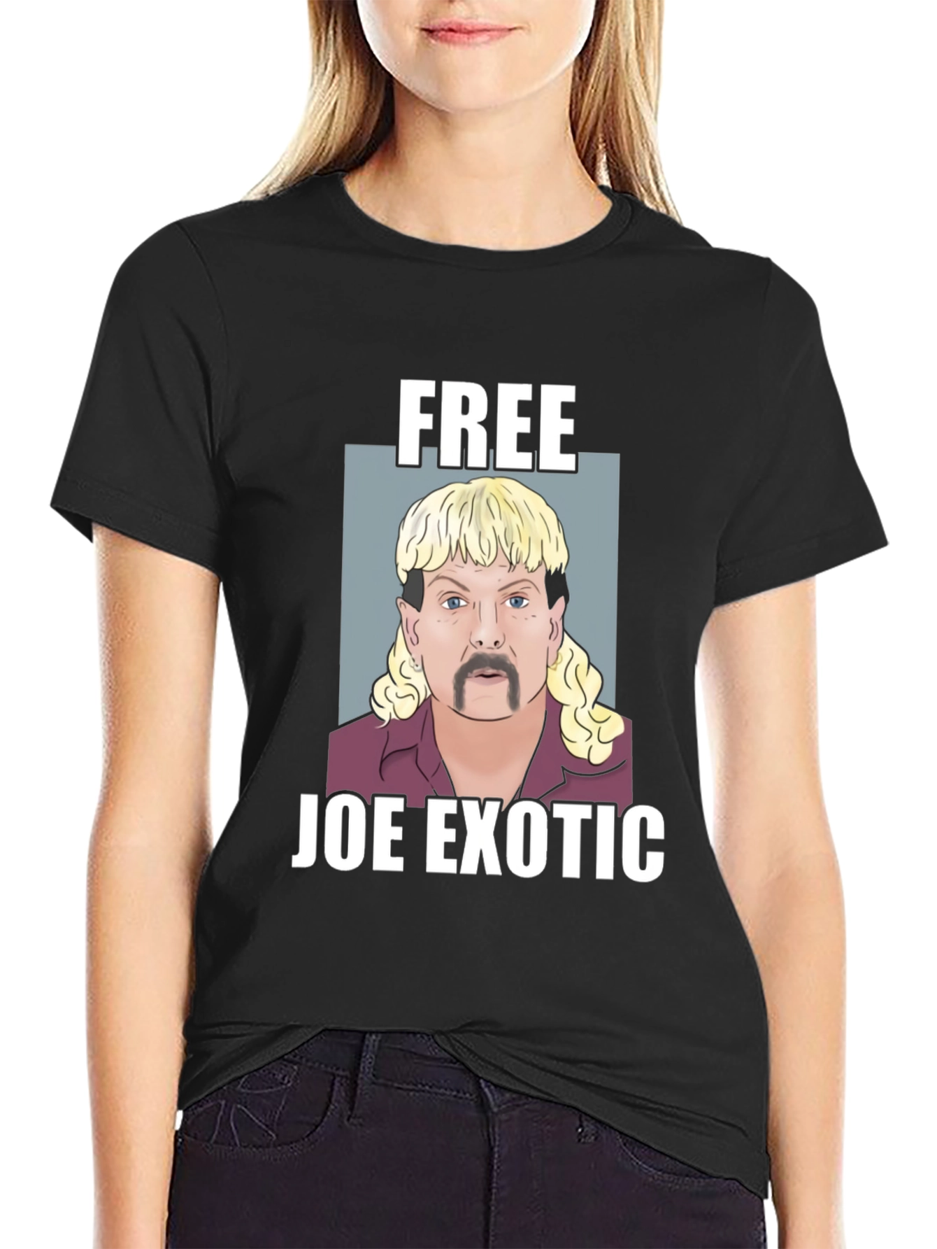 Free Joe Exotic T-Shirt - Tiger King Inspired