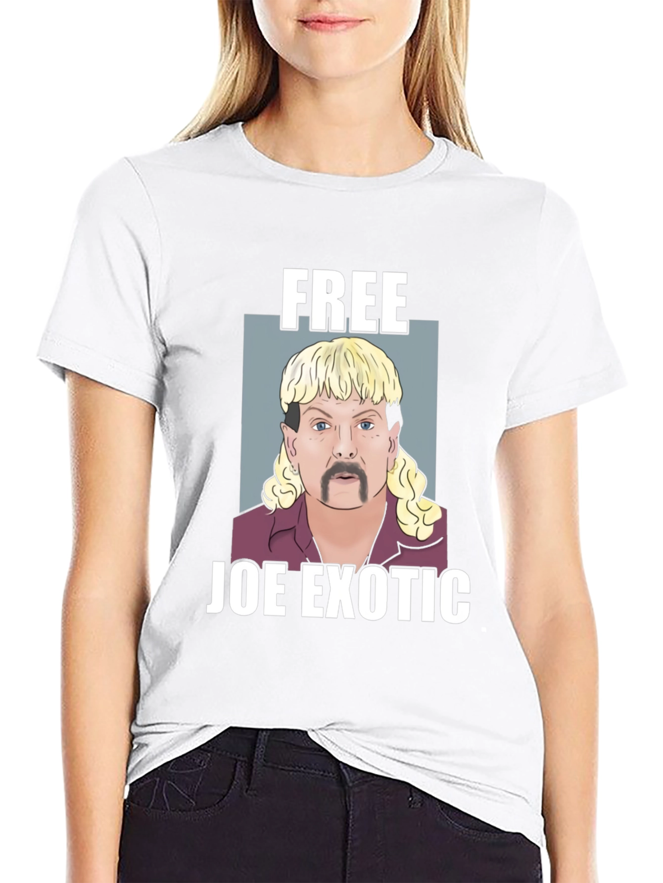 Free Joe Exotic T-Shirt - Tiger King Inspired