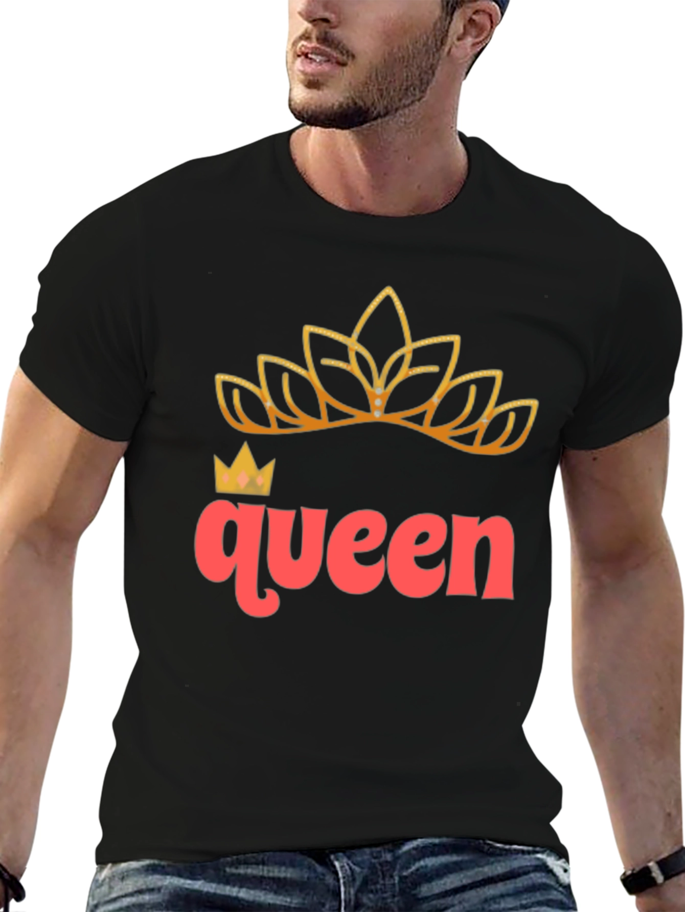 Queen Graphic Print T-Shirt - Stylish Apparel