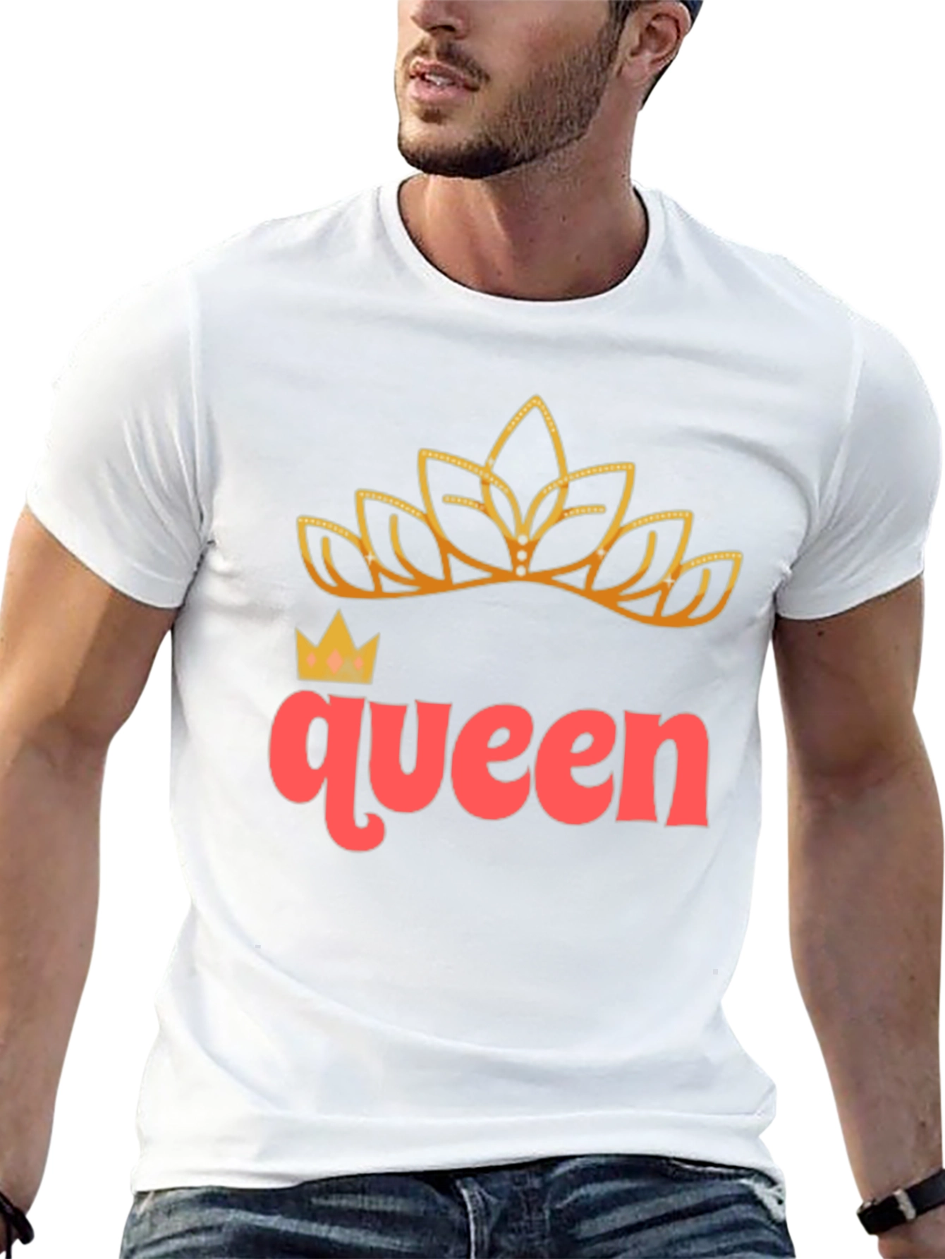 Queen Graphic Print T-Shirt - Stylish Apparel