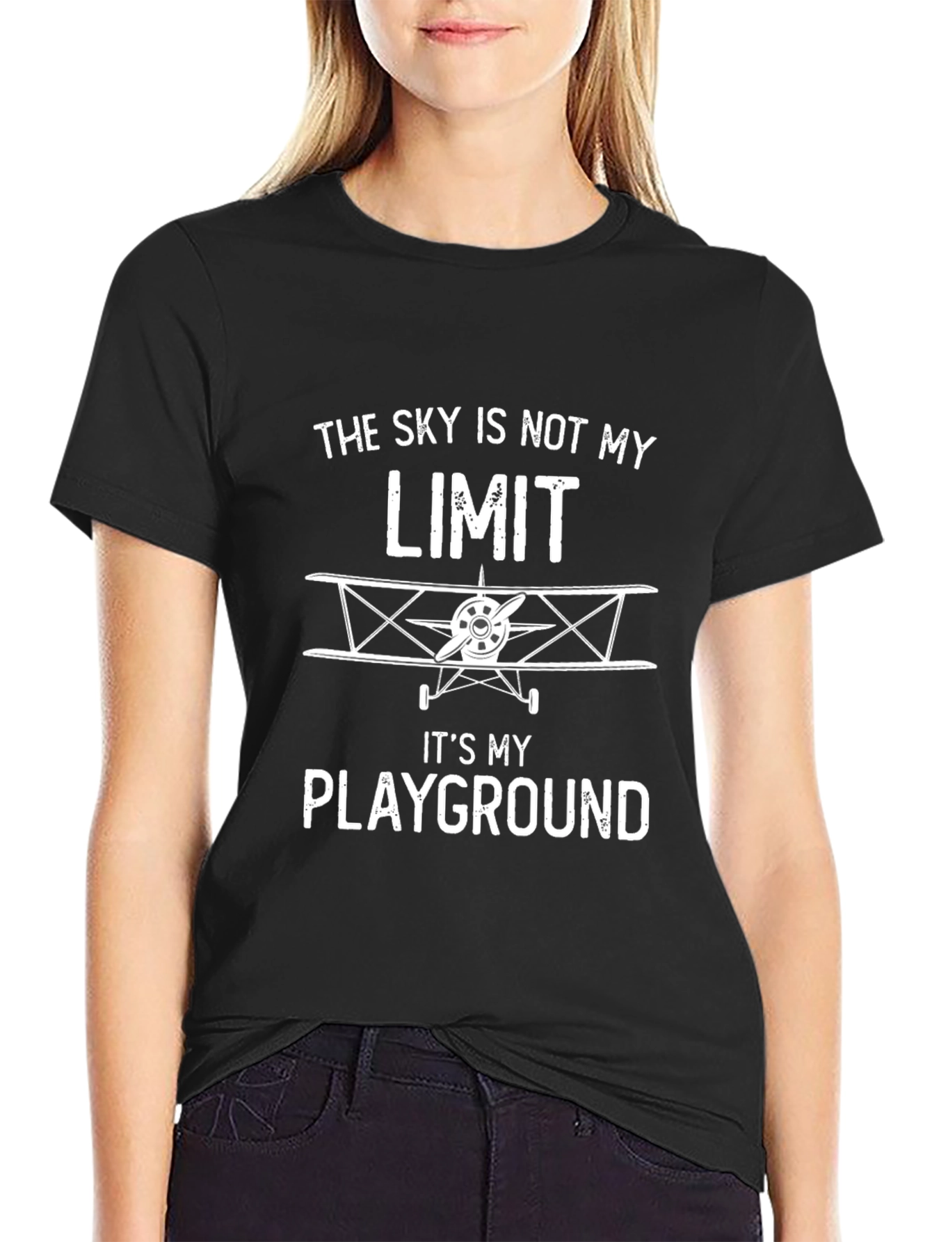 Pilot Aviation T-Shirt - The Sky is My Playground