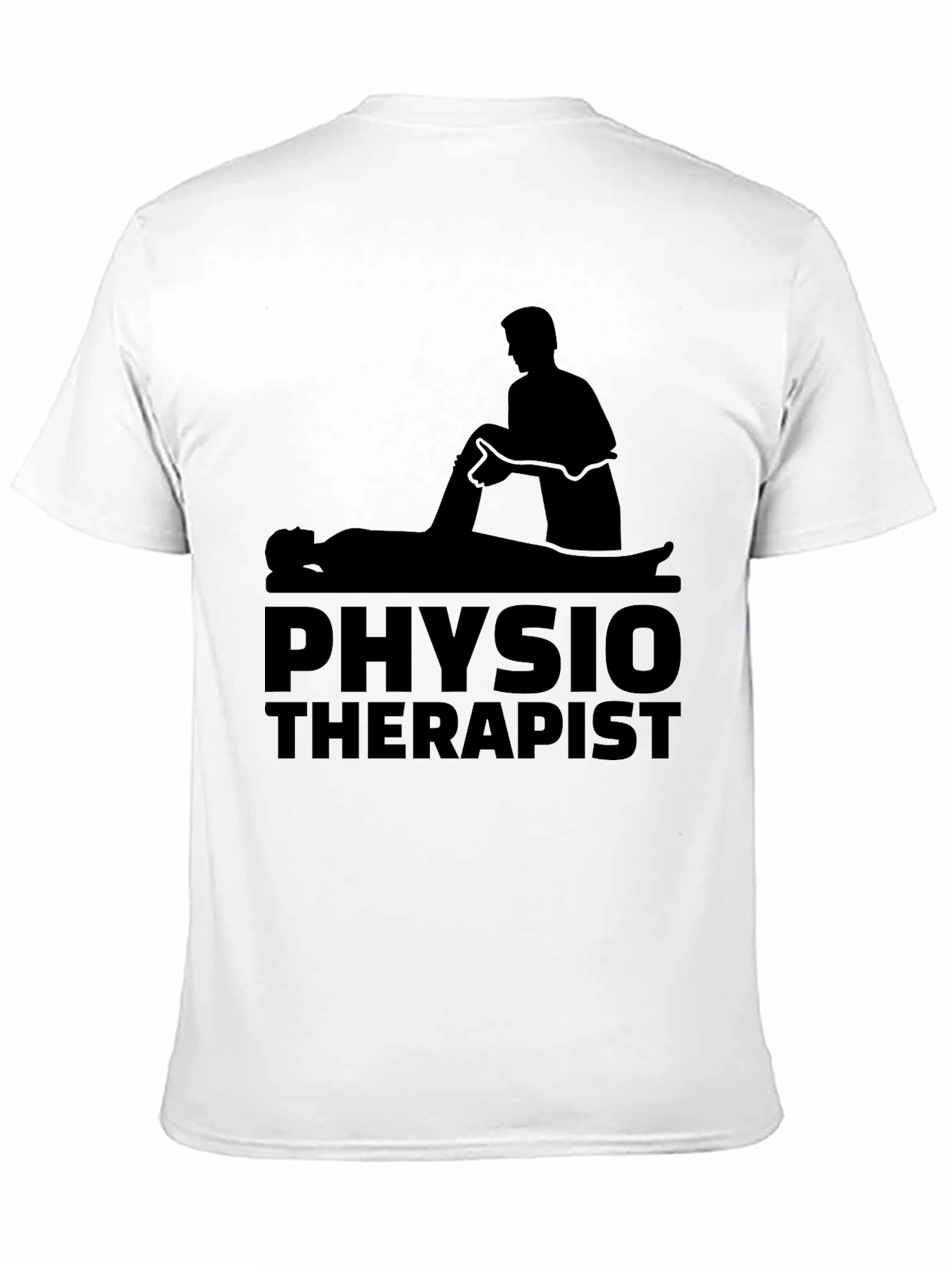 Physiotherapist Graphic Black T-Shirt