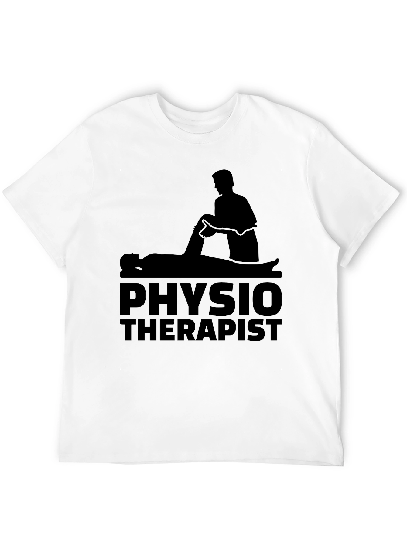 Physiotherapist Graphic Black T-Shirt