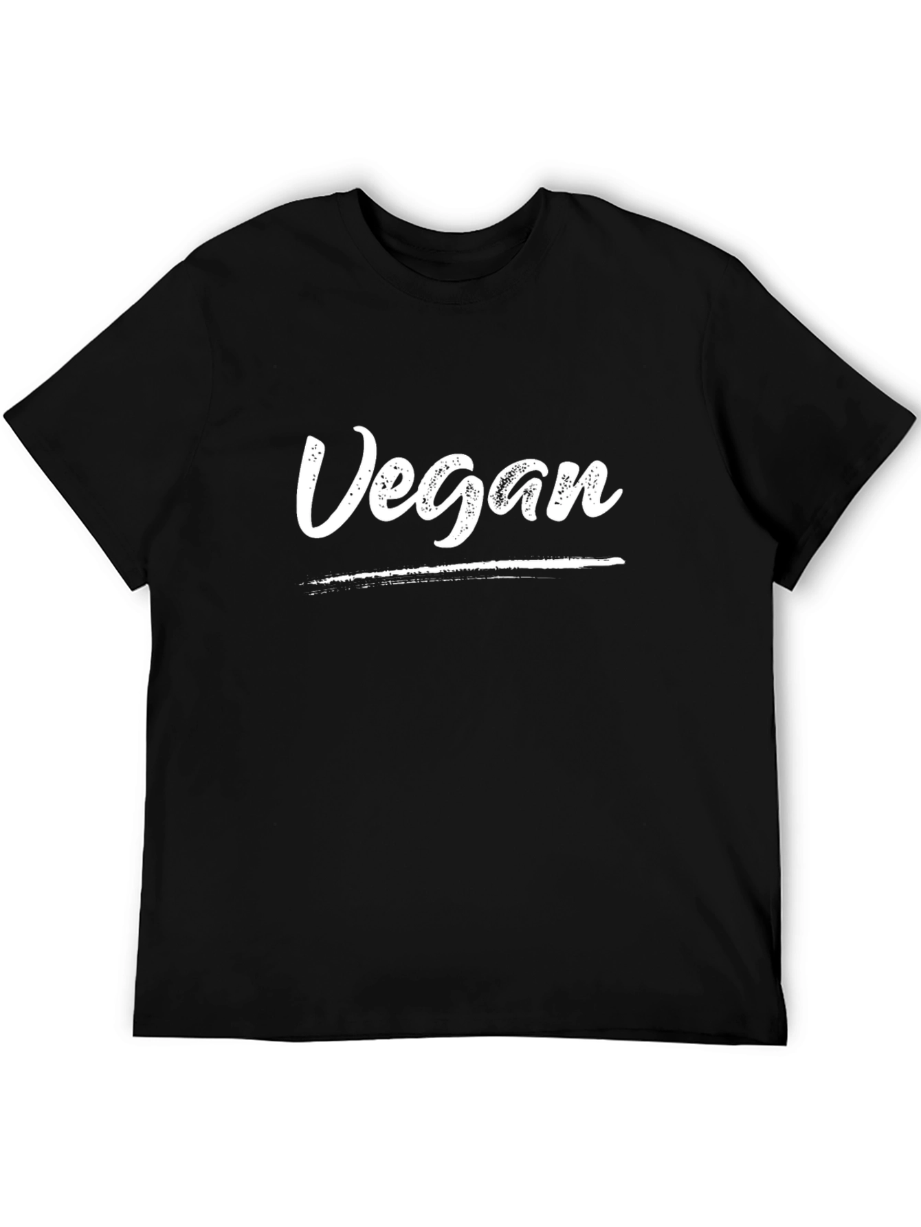 Vegan T-Shirt - Stylish Black Tee