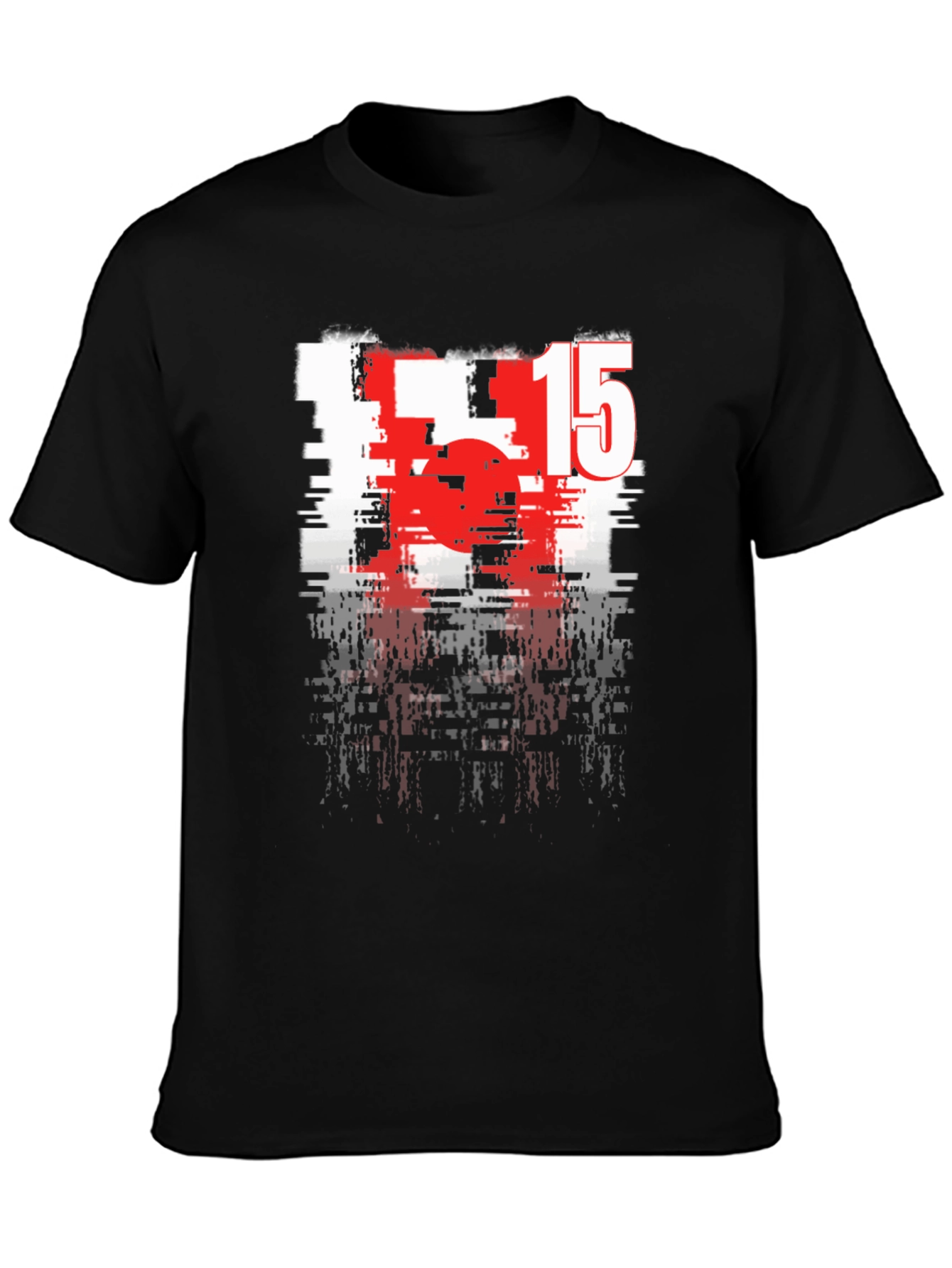 Glitch 15 Graphic Tee - Cool Streetwear Style
