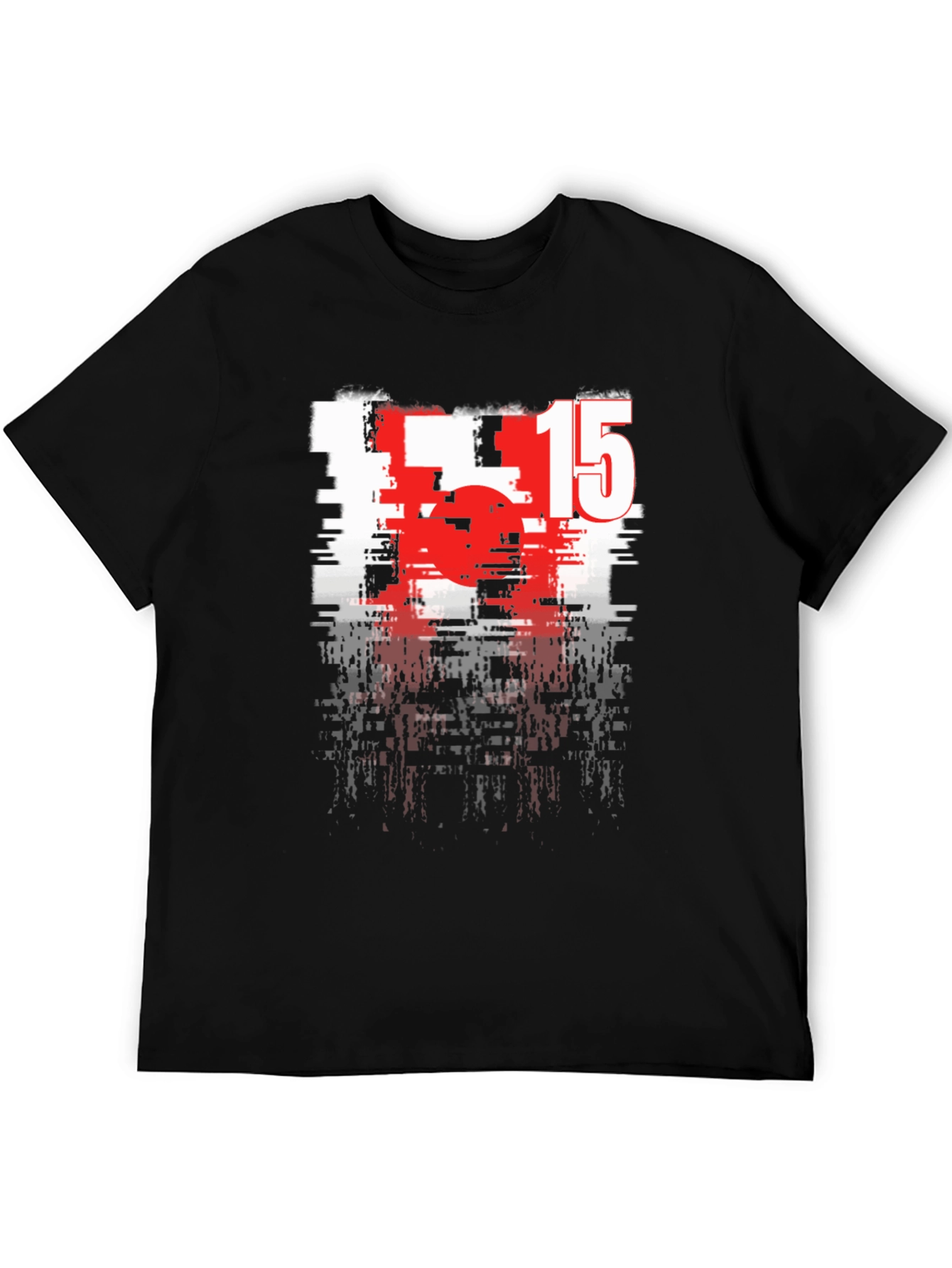 Glitch 15 Graphic Tee - Cool Streetwear Style