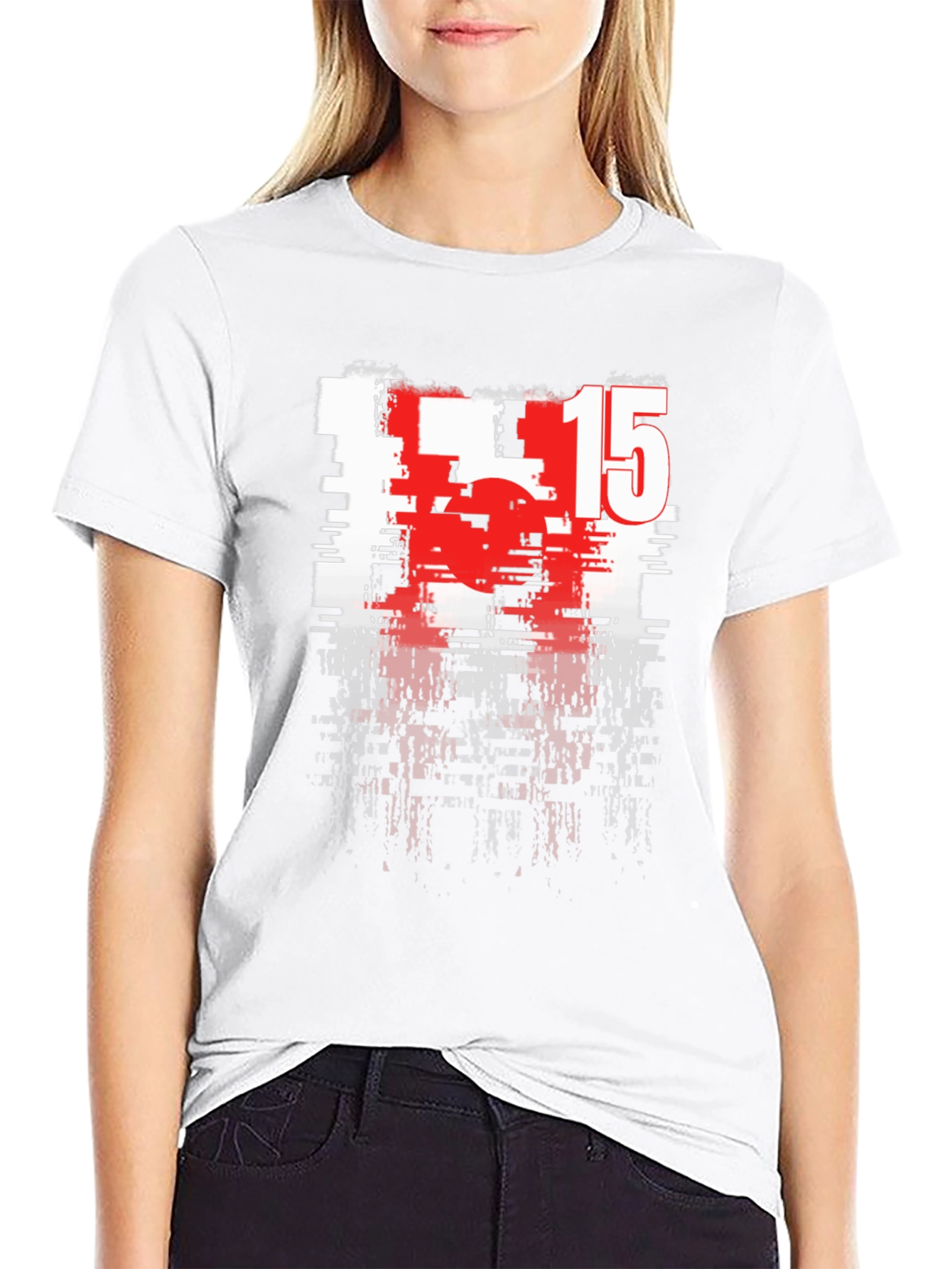 Glitch 15 Graphic Tee - Cool Streetwear Style