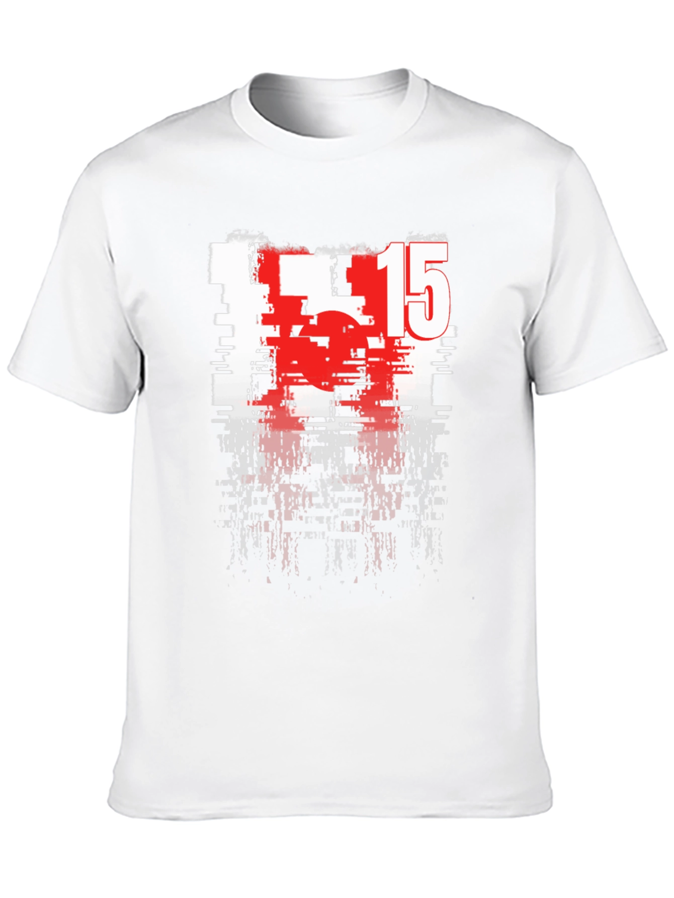 Glitch 15 Graphic Tee - Cool Streetwear Style