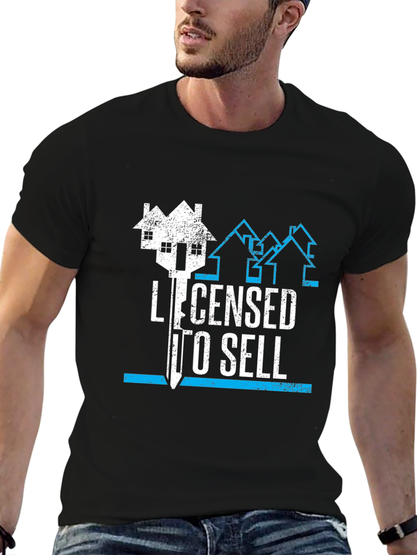 Licensed To Sell T-Shirt - Real Estate Agent Tee