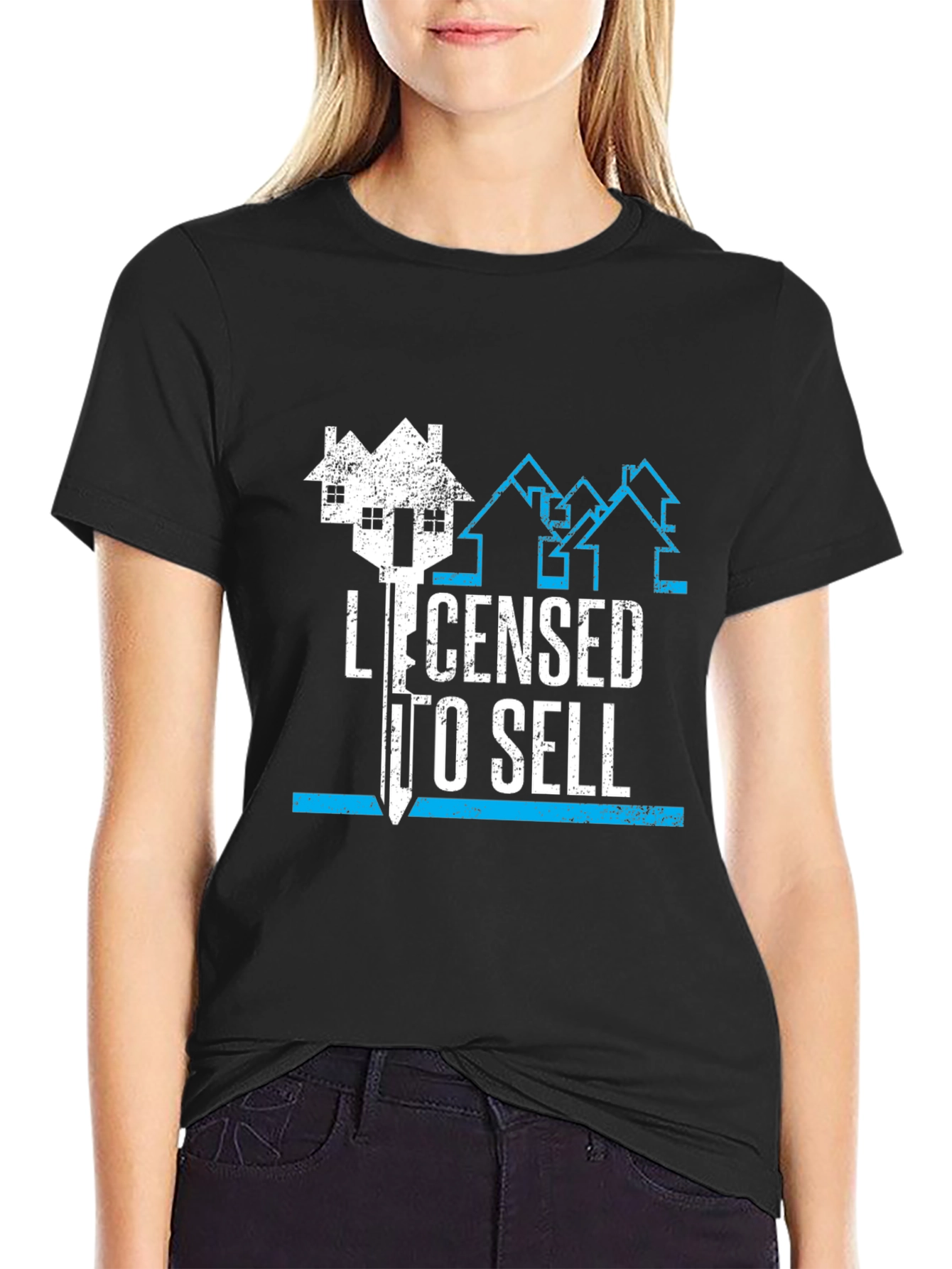 Licensed To Sell T-Shirt - Real Estate Agent Tee