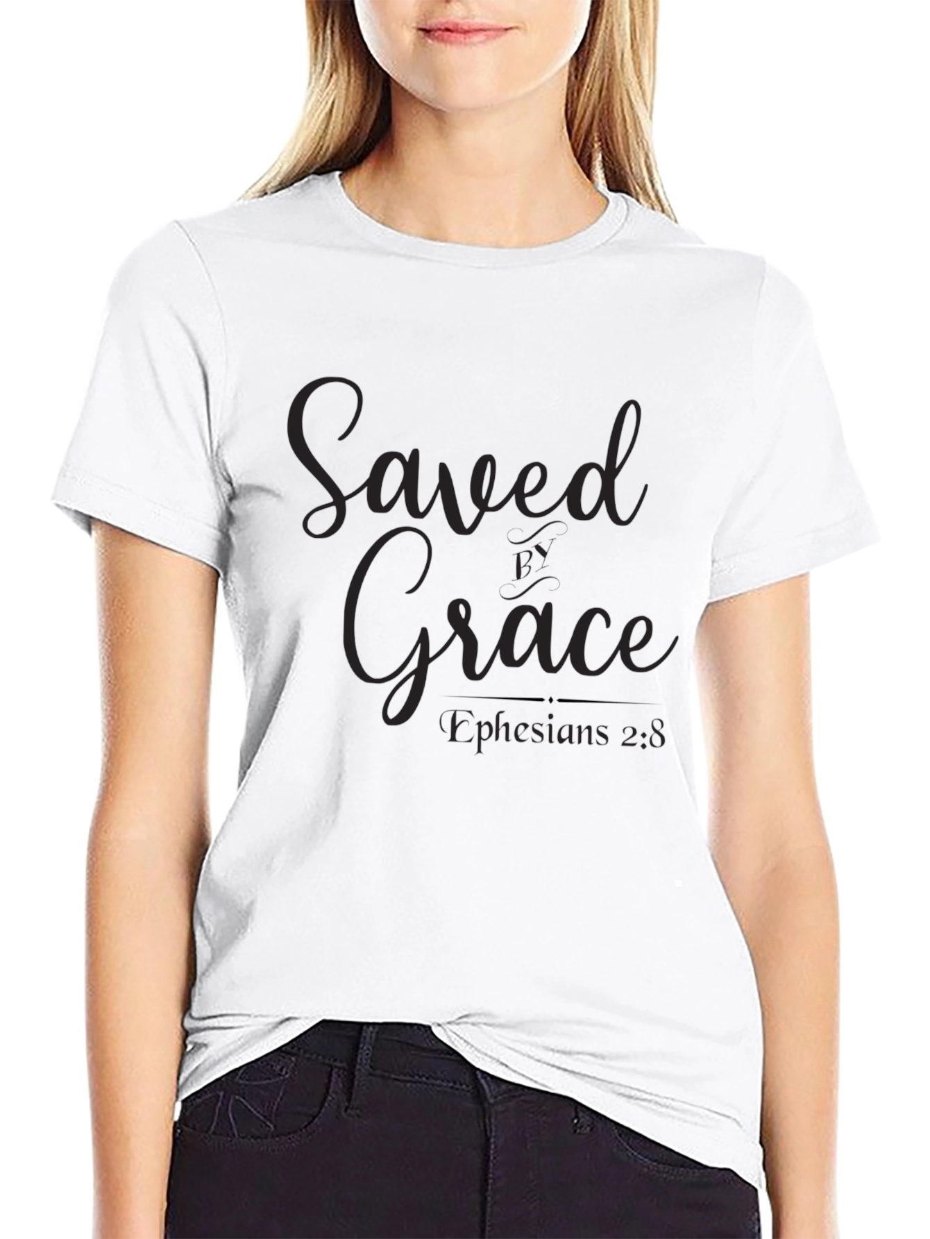 Saved By Grace T-Shirt Christian Apparel