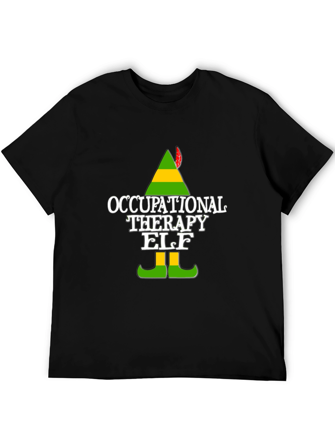 Occupational Therapy Elf T-Shirt - Holiday Cheer!