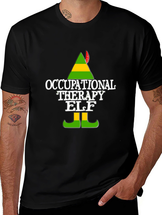 Occupational Therapy Elf T-Shirt - Holiday Cheer!