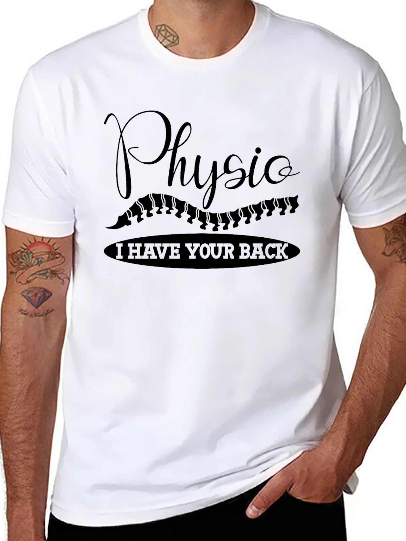 Physio I Have Your Back Graphic T-Shirt
