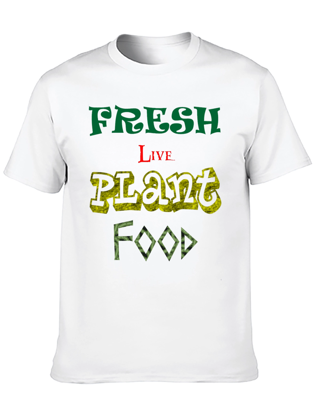 Fresh Live Plant Food T-Shirt