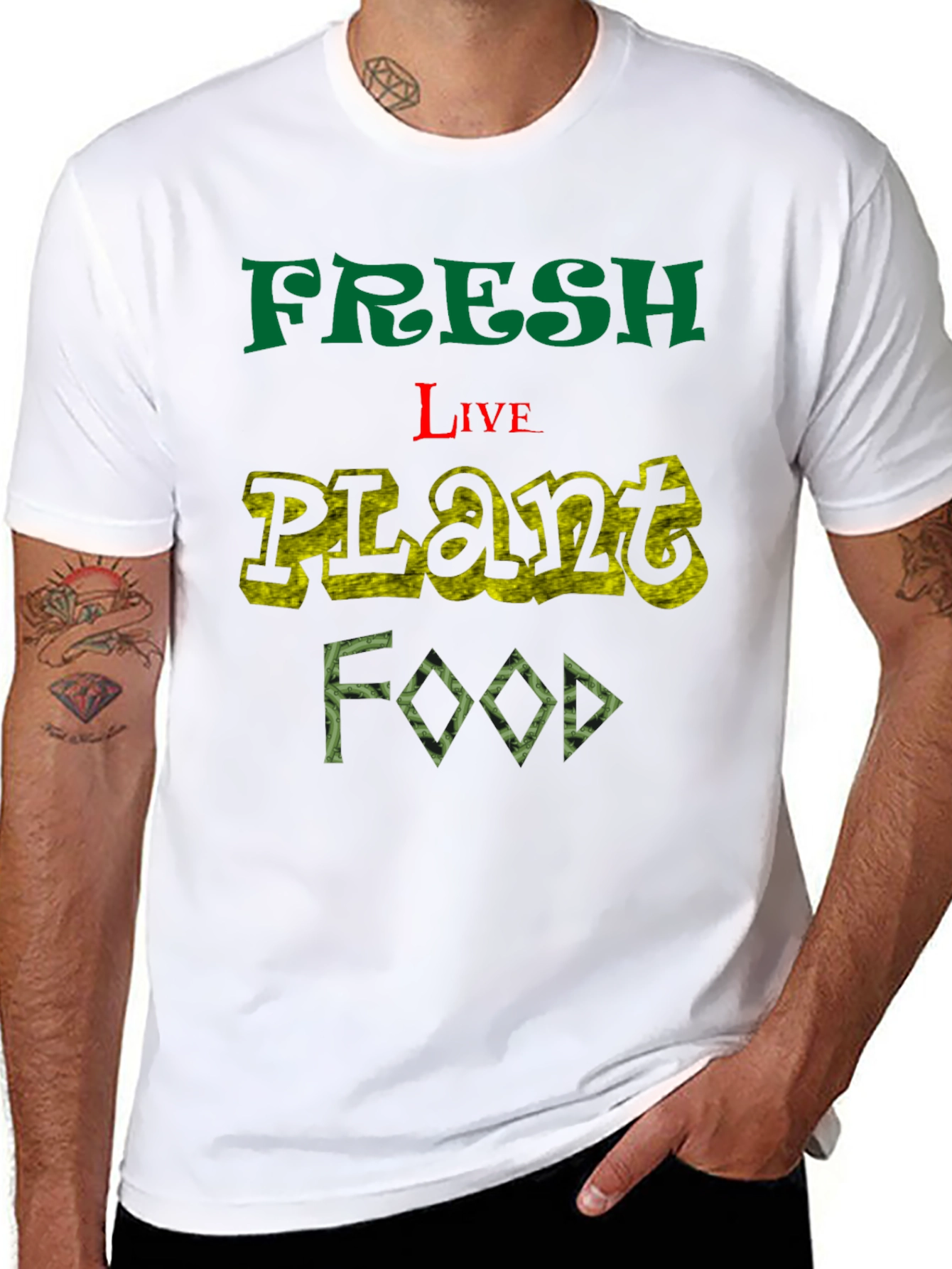 Fresh Live Plant Food T-Shirt