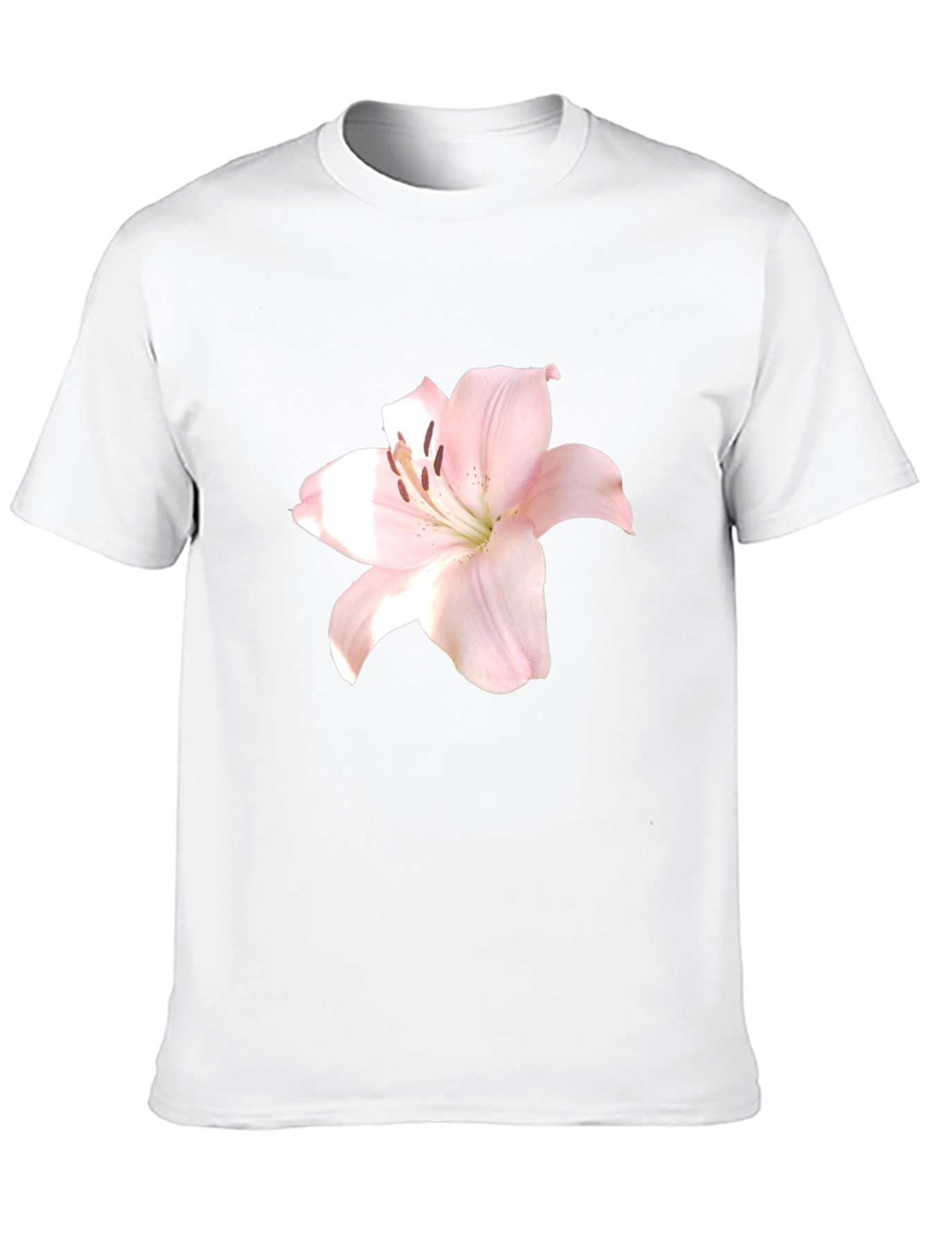 Floral Print T-Shirt - Black Stylish Casual Wear
