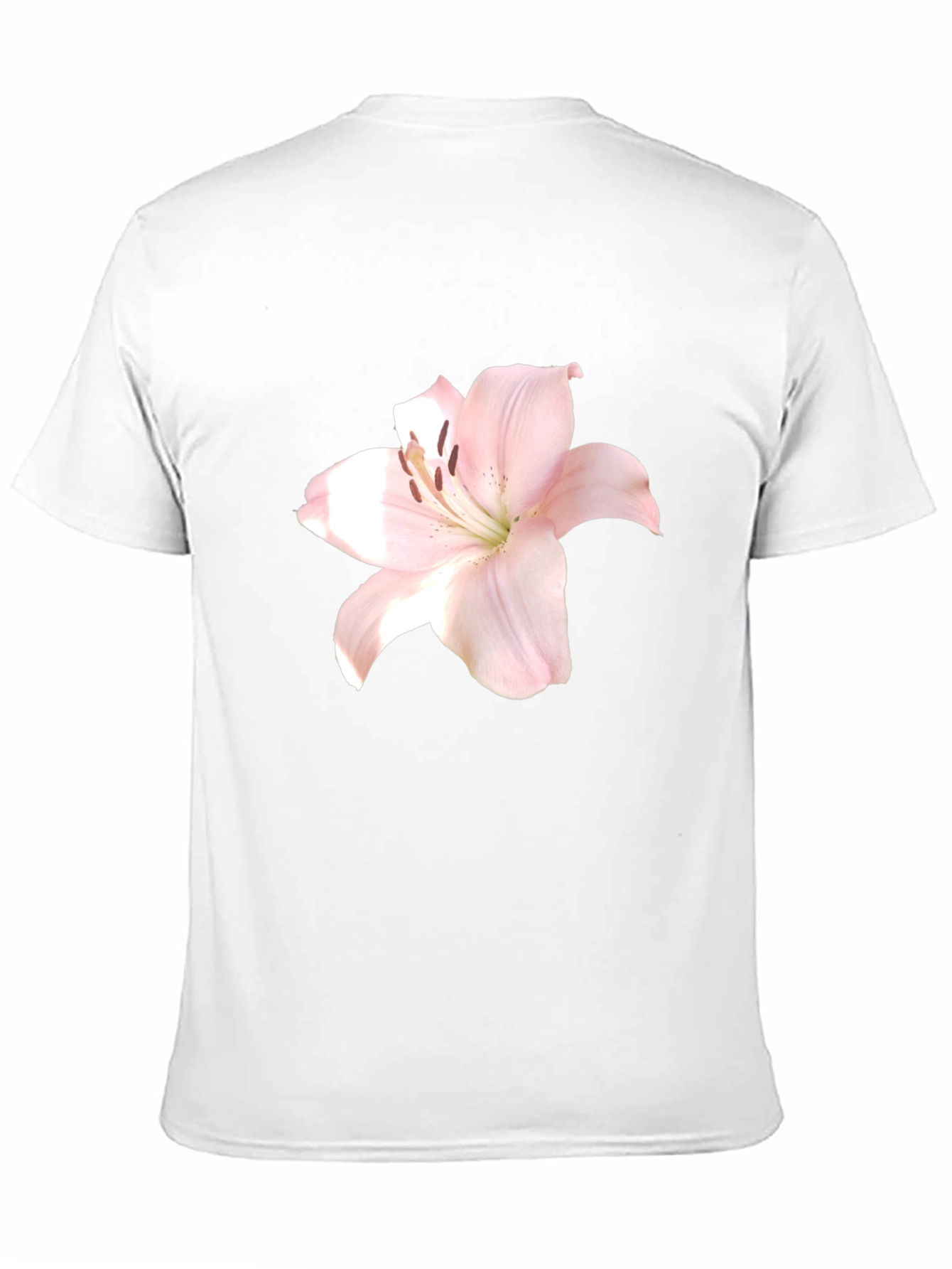 Floral Print T-Shirt - Black Stylish Casual Wear