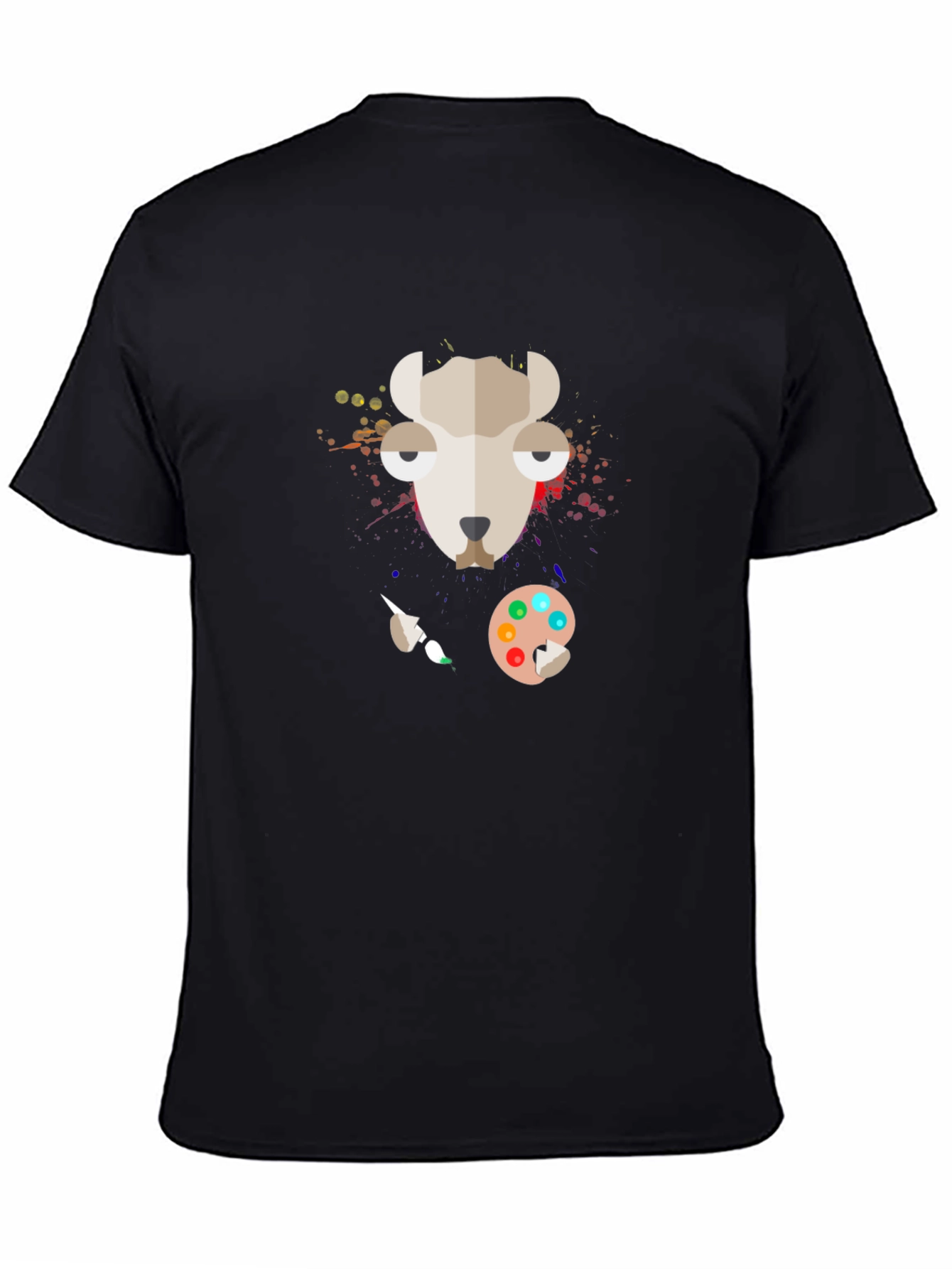 Artist Sheep Graphic Tee - Unique & Stylish