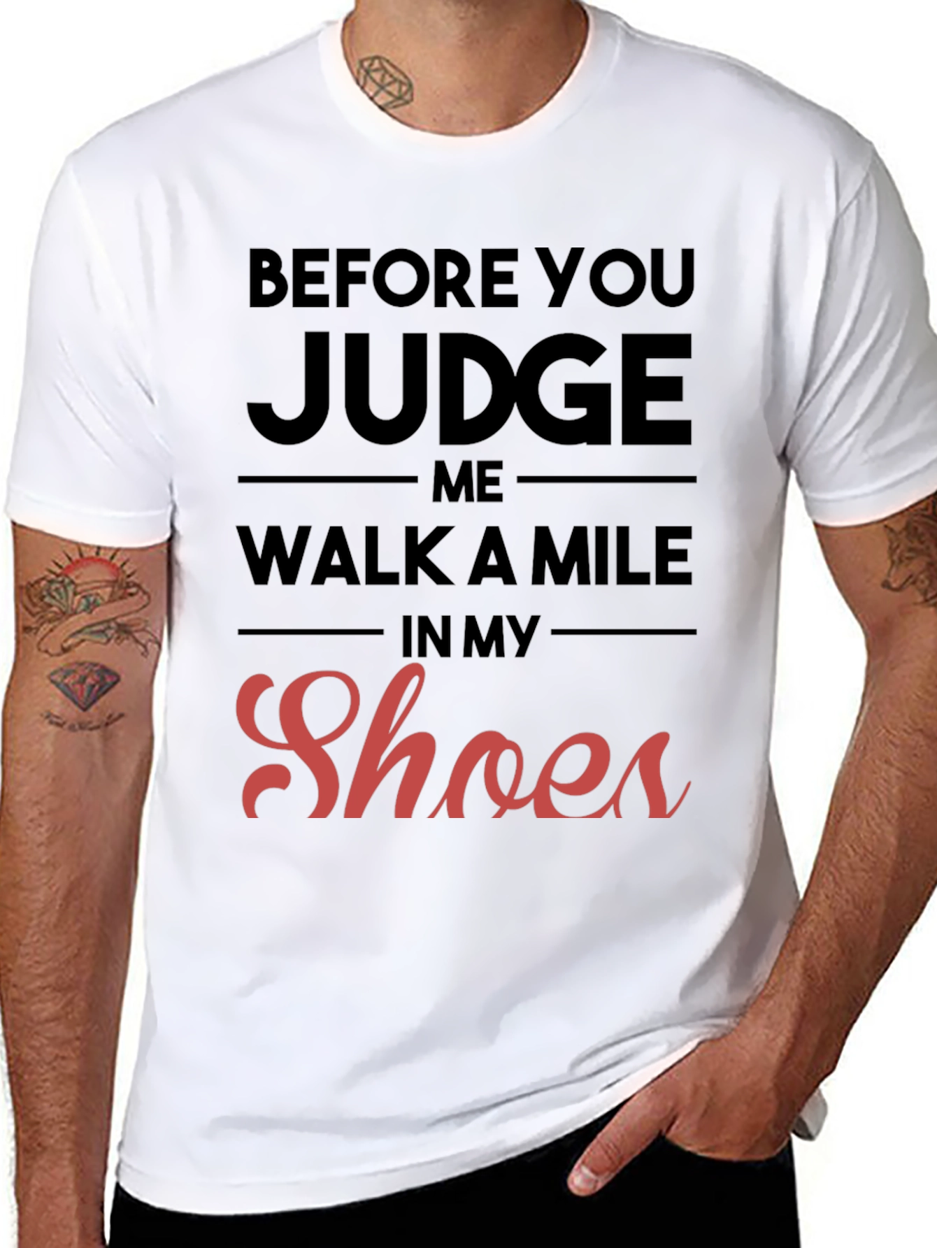 Before You Judge Me T-Shirt