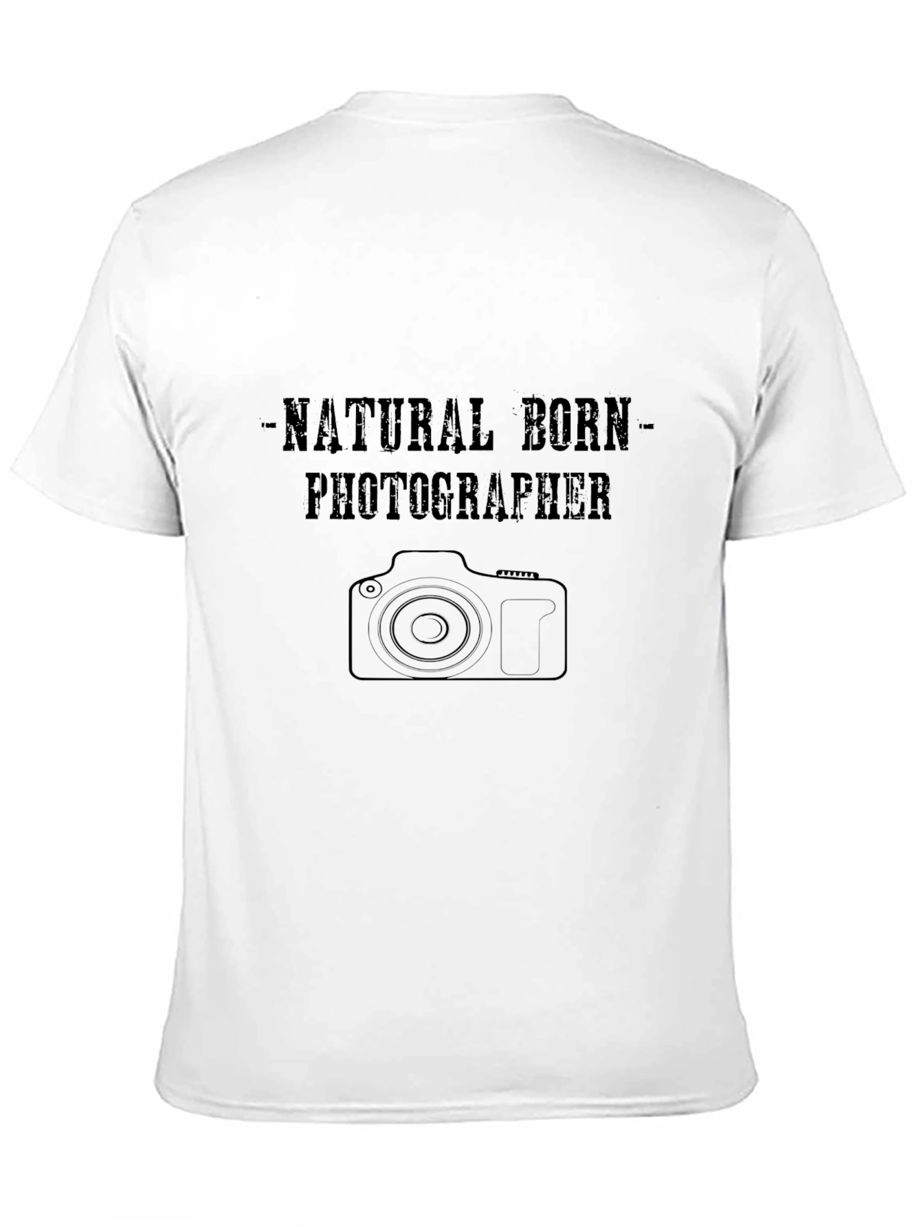 Natural Born Photographer Graphic Tee