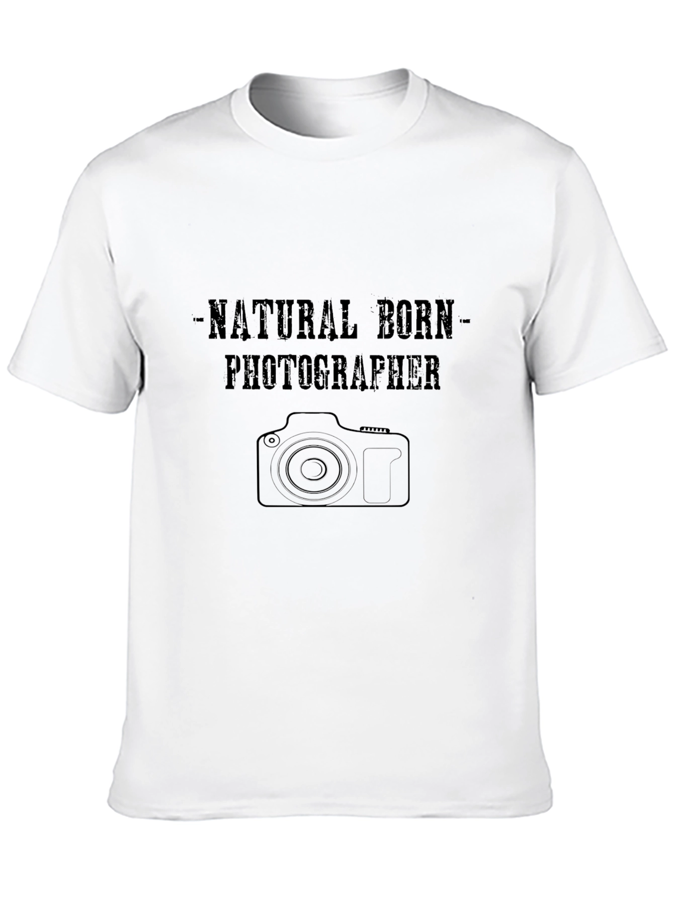 Natural Born Photographer Graphic Tee