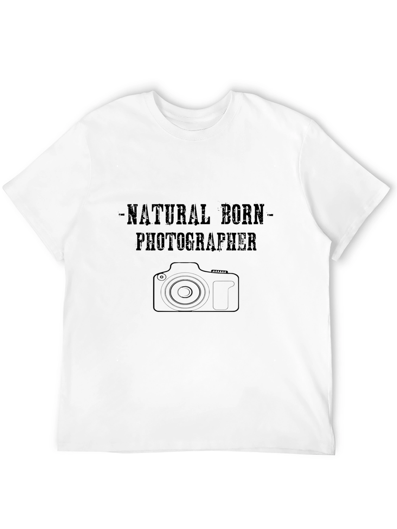 Natural Born Photographer Graphic Tee
