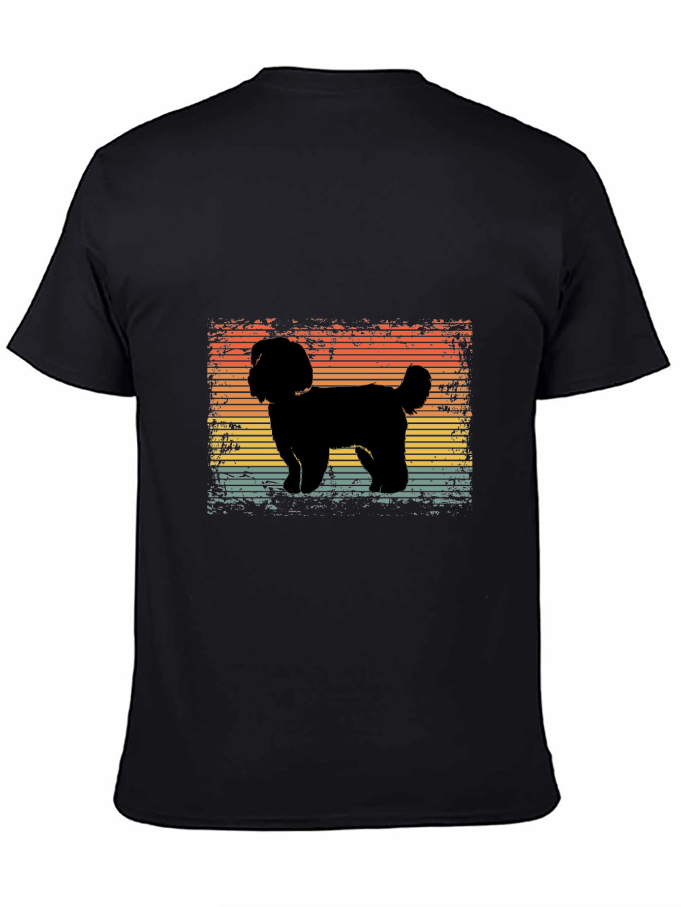 Retro Dog Silhouette T-Shirt
