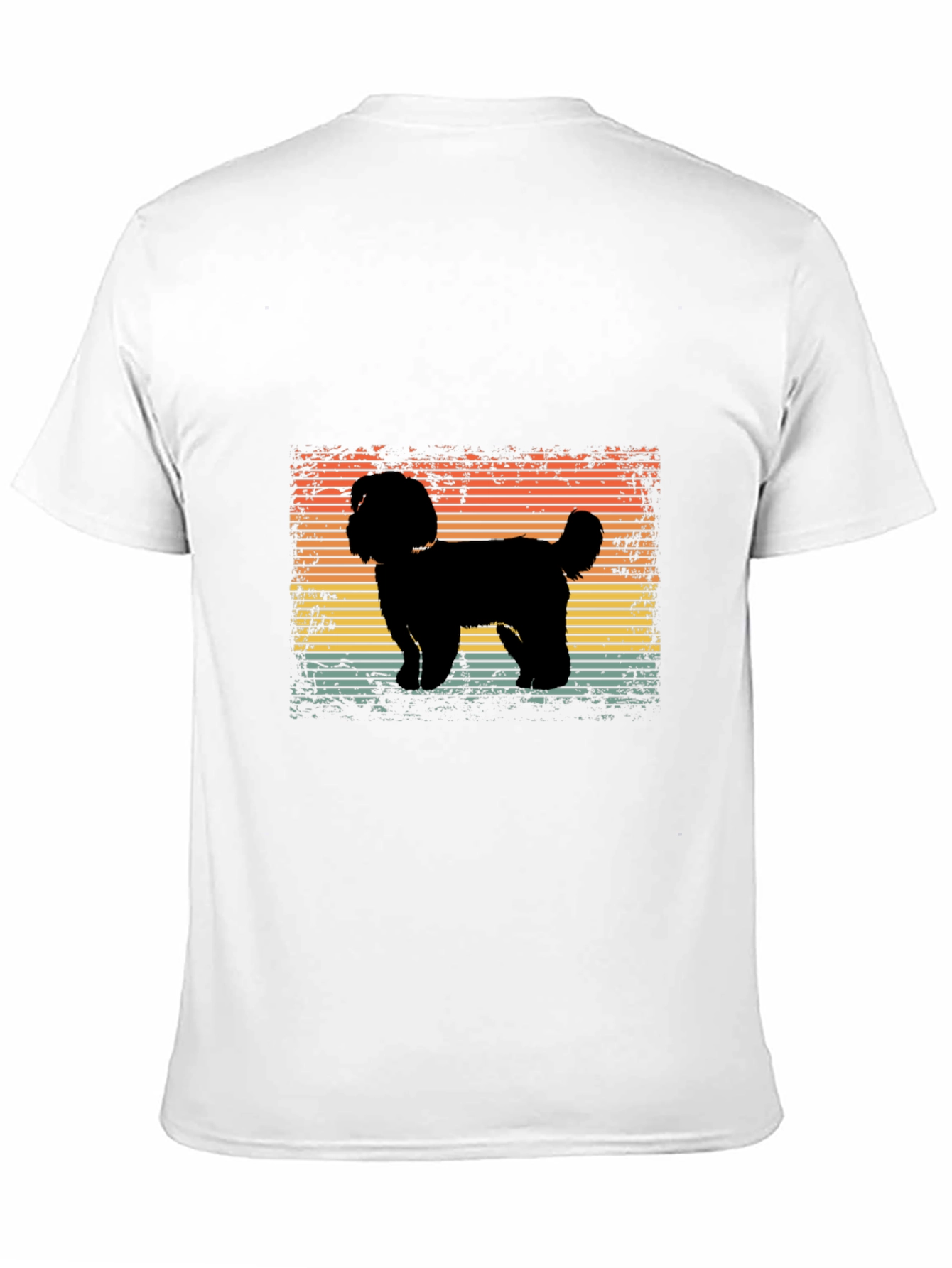 Retro Dog Silhouette T-Shirt