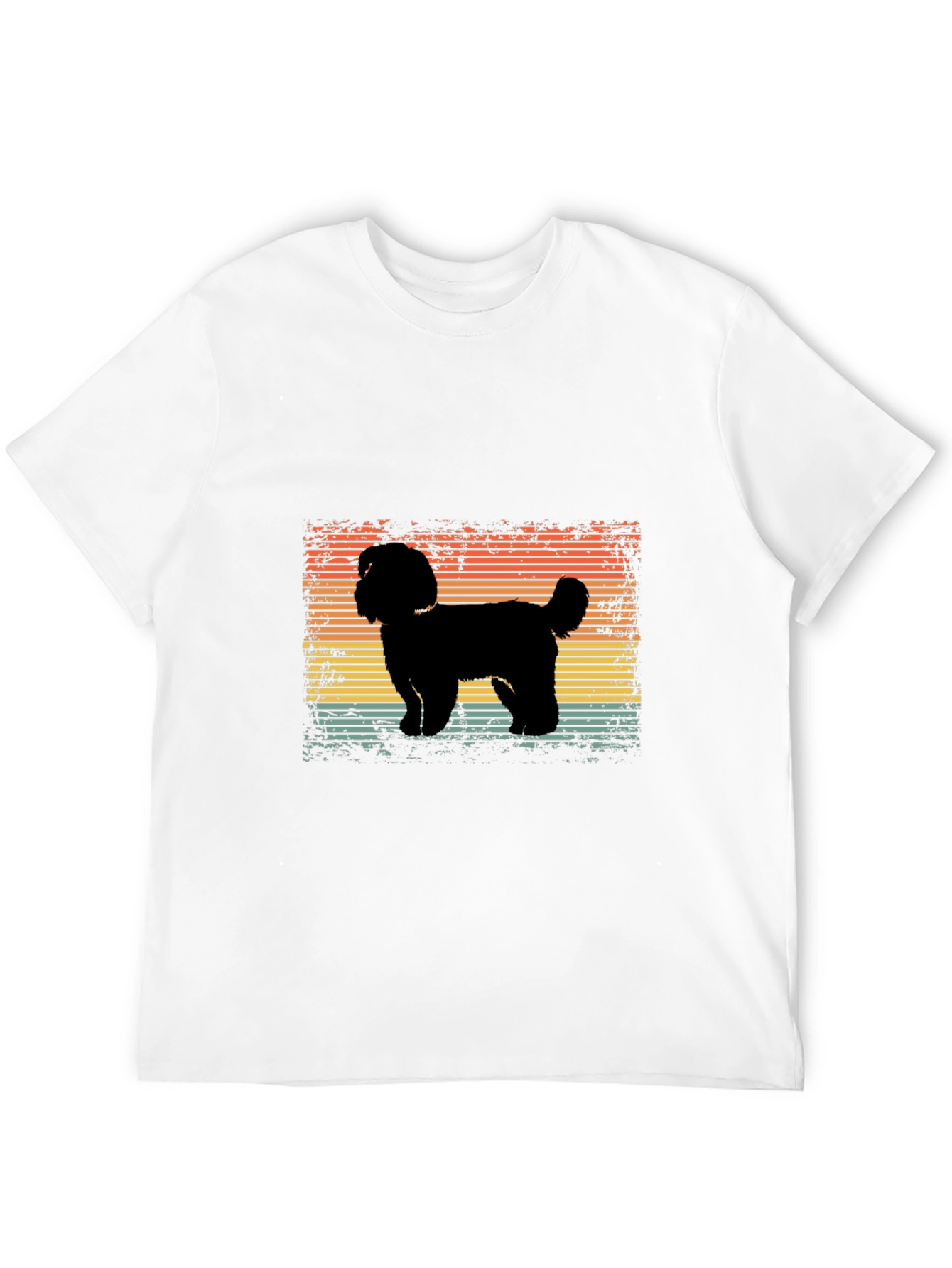 Retro Dog Silhouette T-Shirt