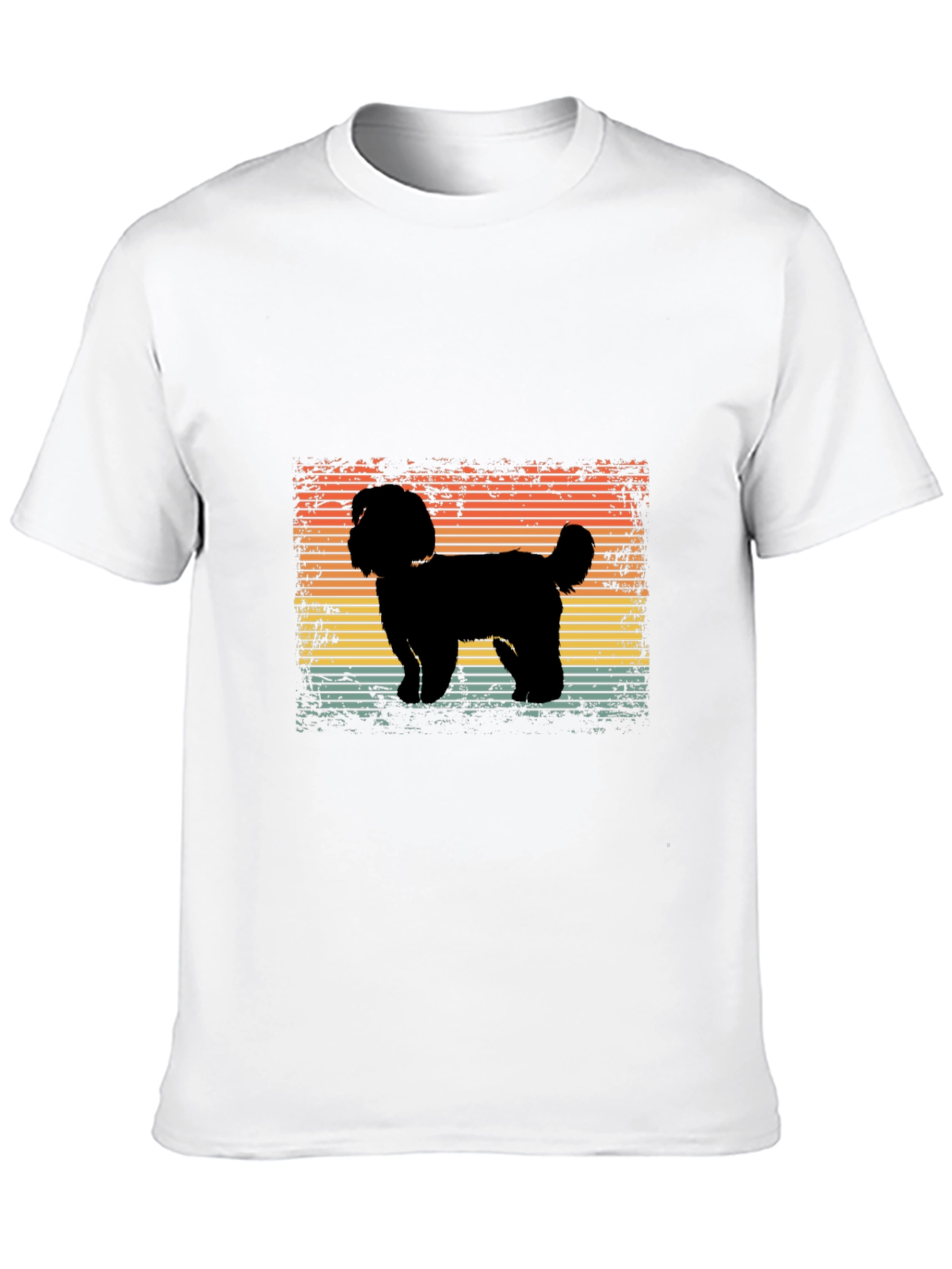 Retro Dog Silhouette T-Shirt