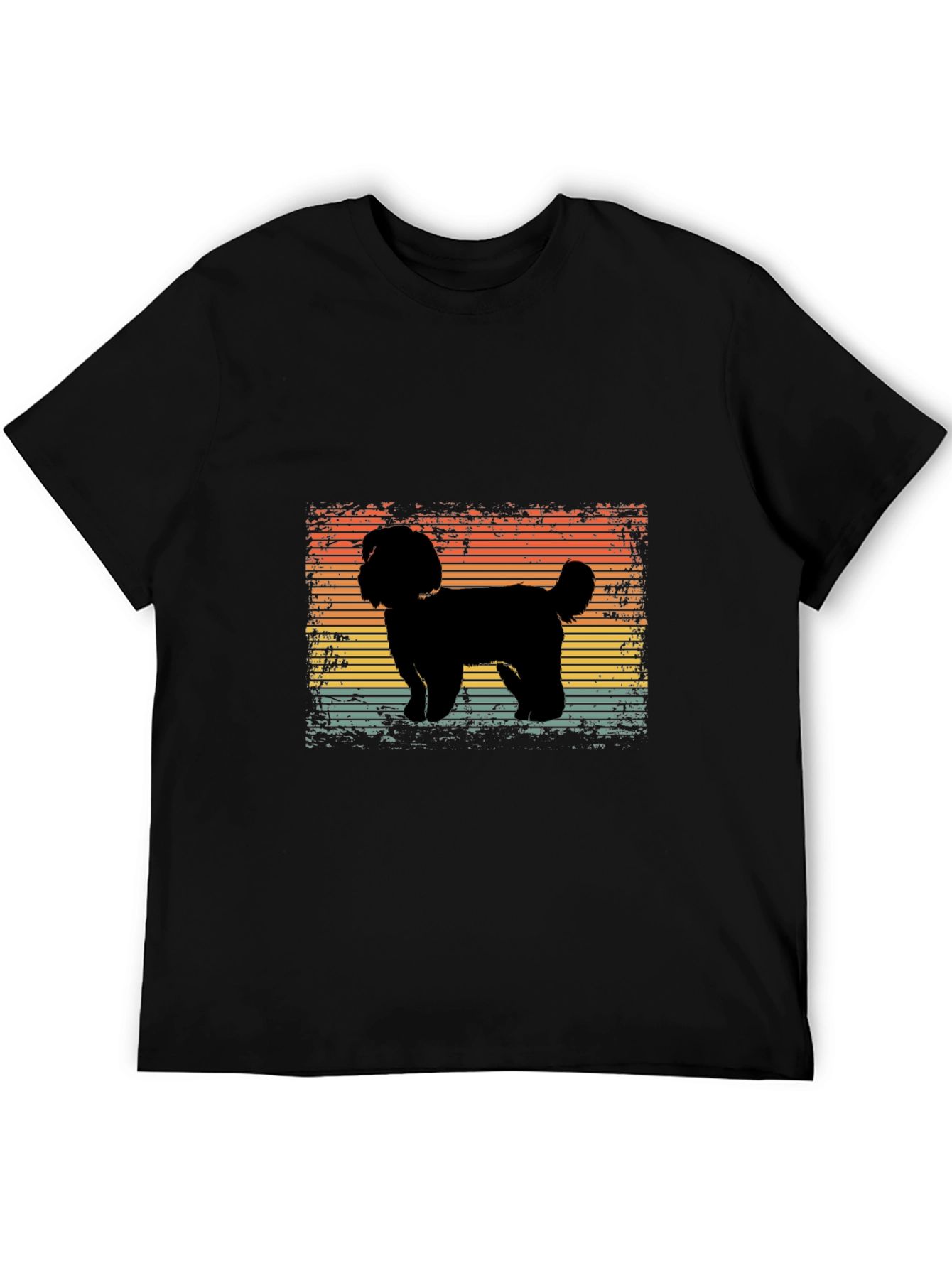 Retro Dog Silhouette T-Shirt