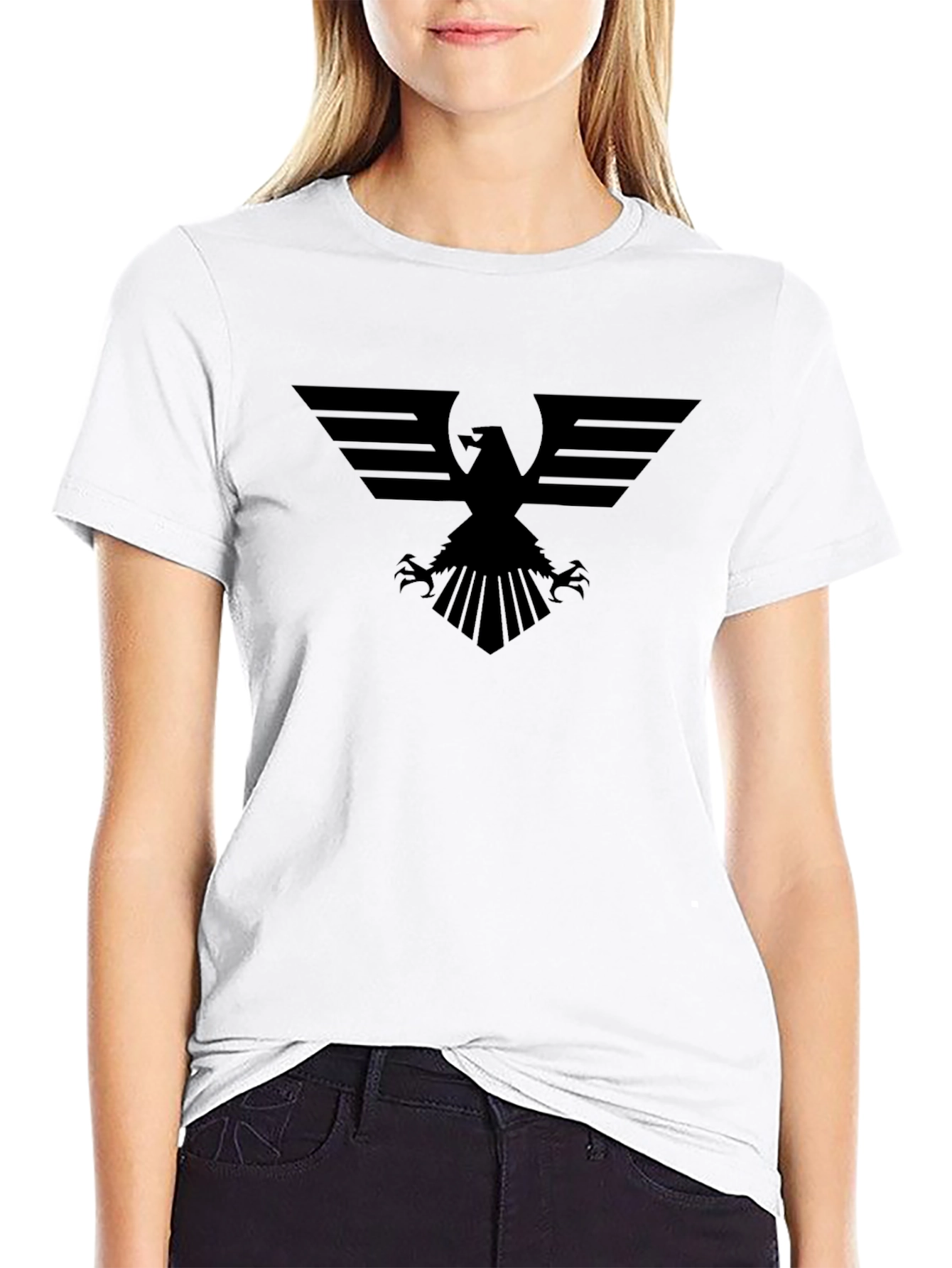 Black Eagle Graphic T-Shirt - Bold Style