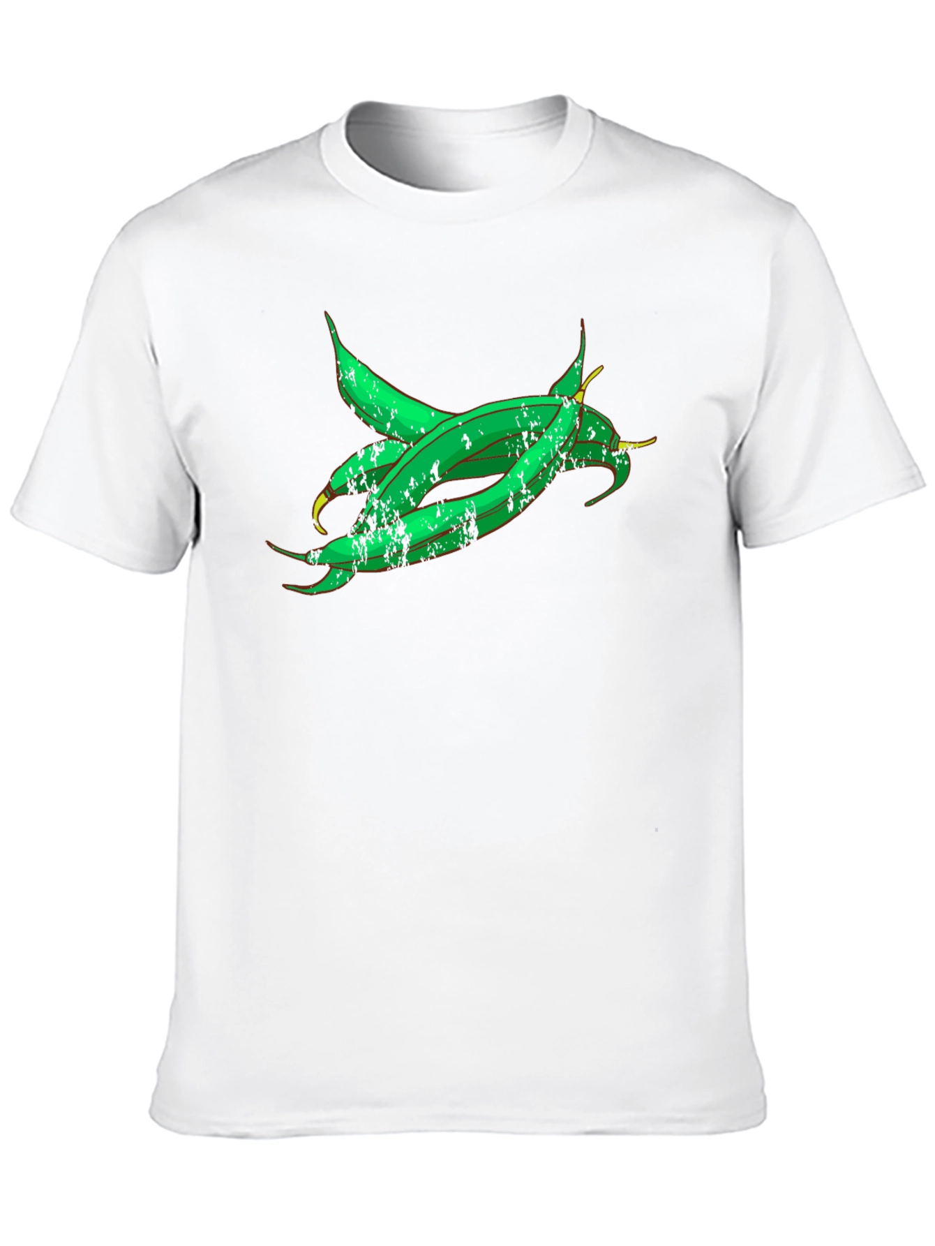 Green Beans Graphic Tee - Fresh Vegetable Shirt