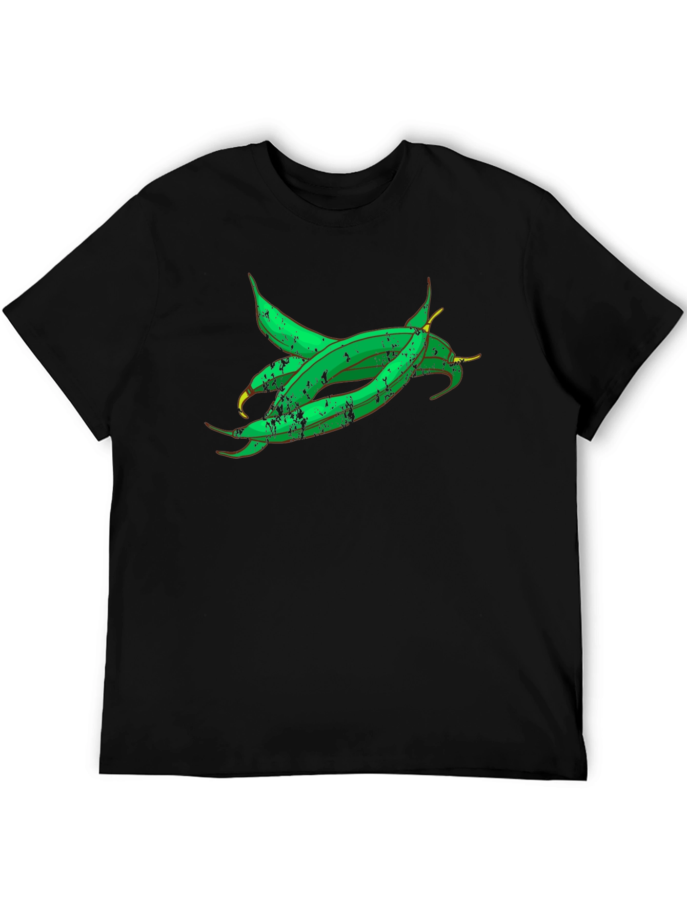 Green Beans Graphic Tee - Fresh Vegetable Shirt