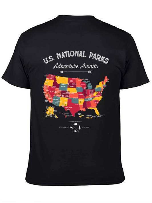 US National Parks Adventure Awaits T-Shirt