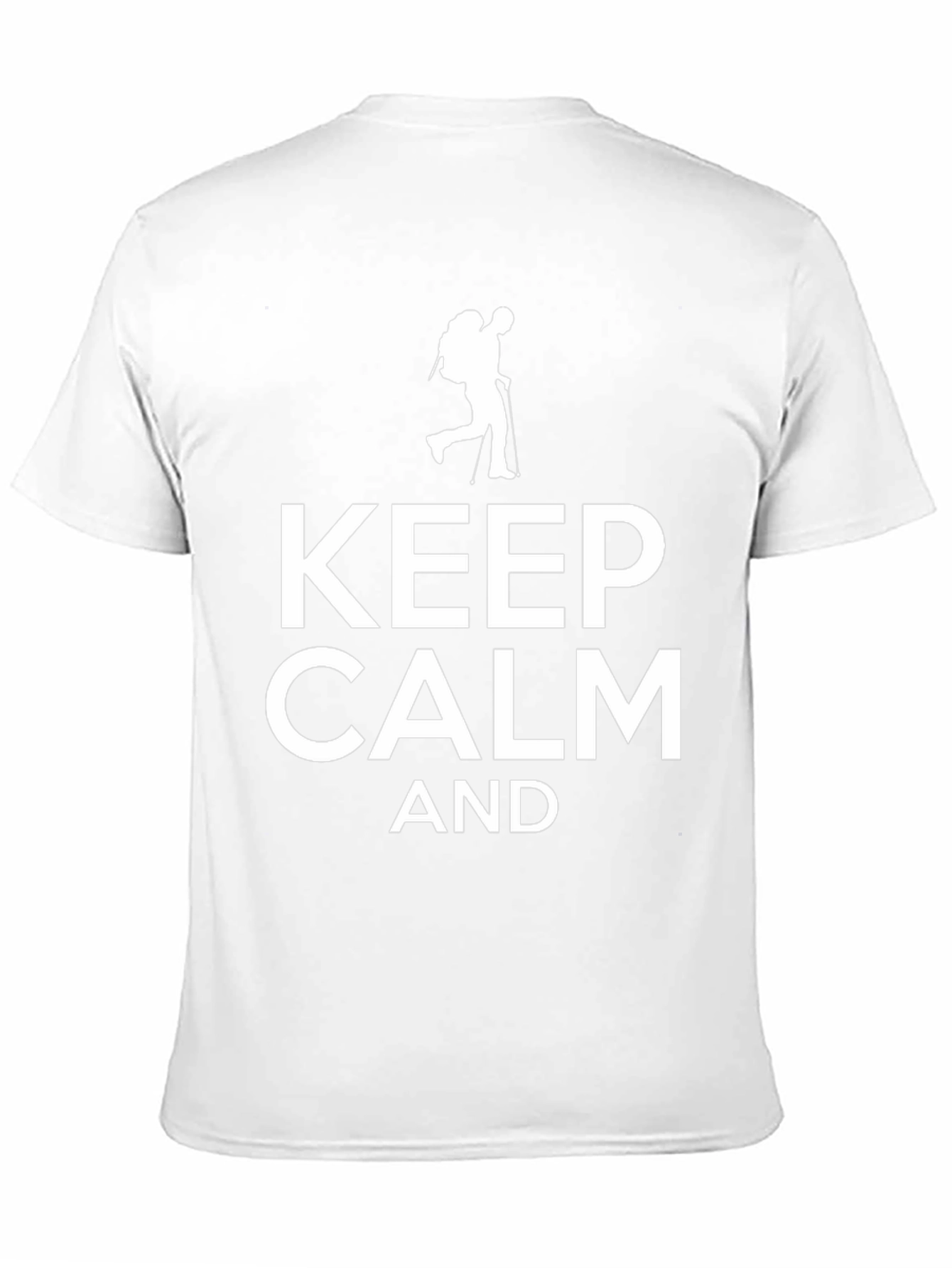 Keep Calm & Hike Black T-Shirt