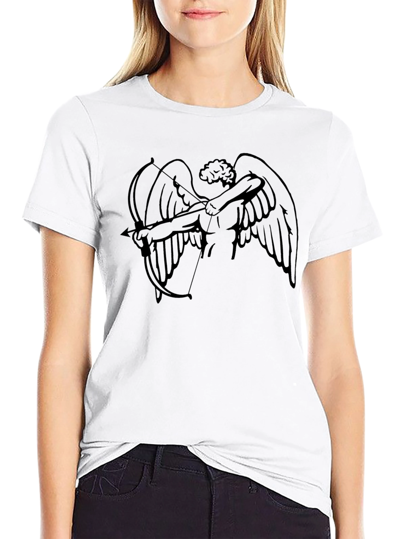 Cupid Archer Graphic Tee - Soft Cotton Comfort