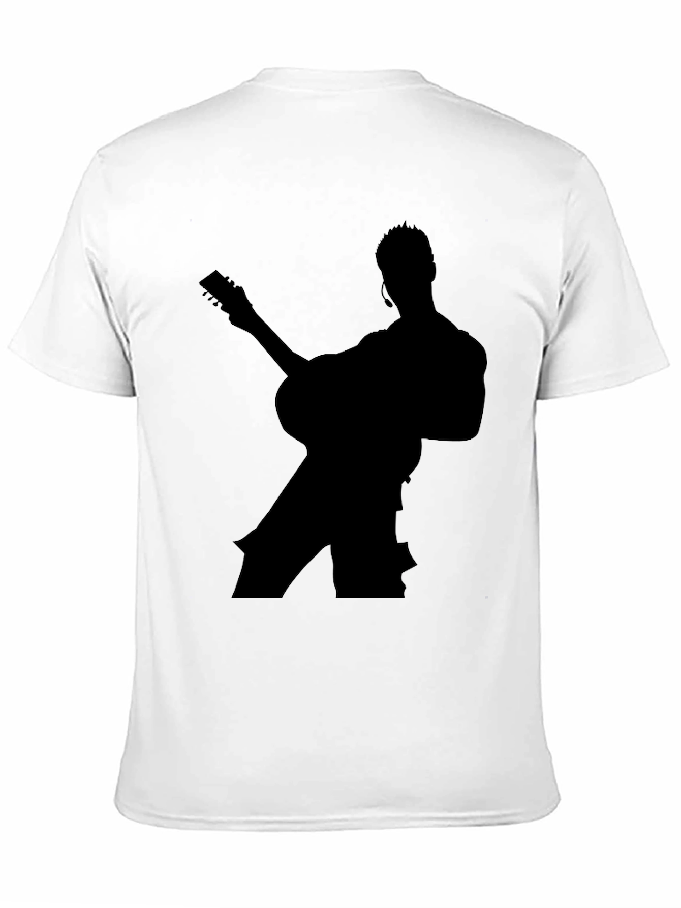 Silhouette Guitarist Graphic T-Shirt