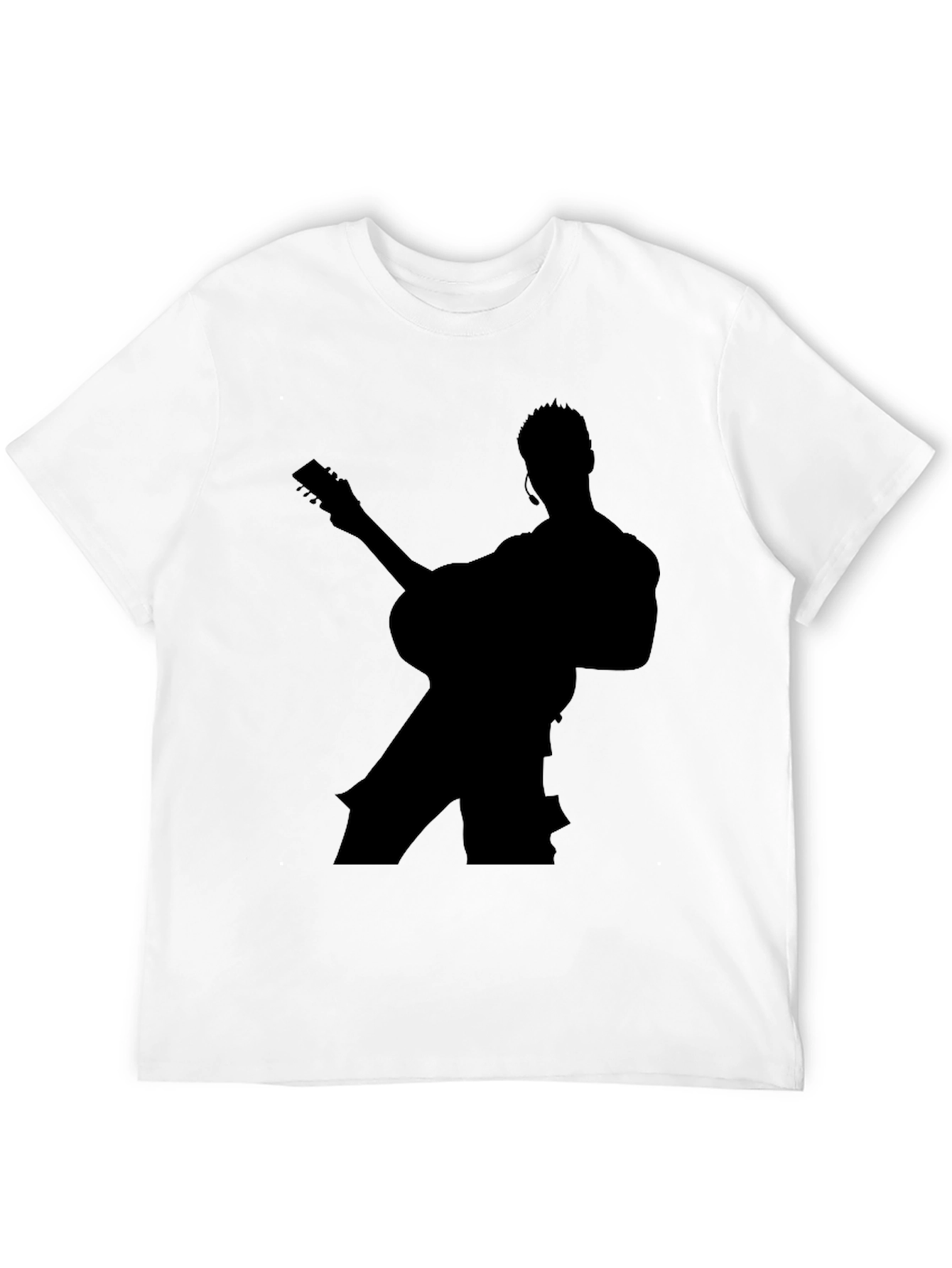 Silhouette Guitarist Graphic T-Shirt