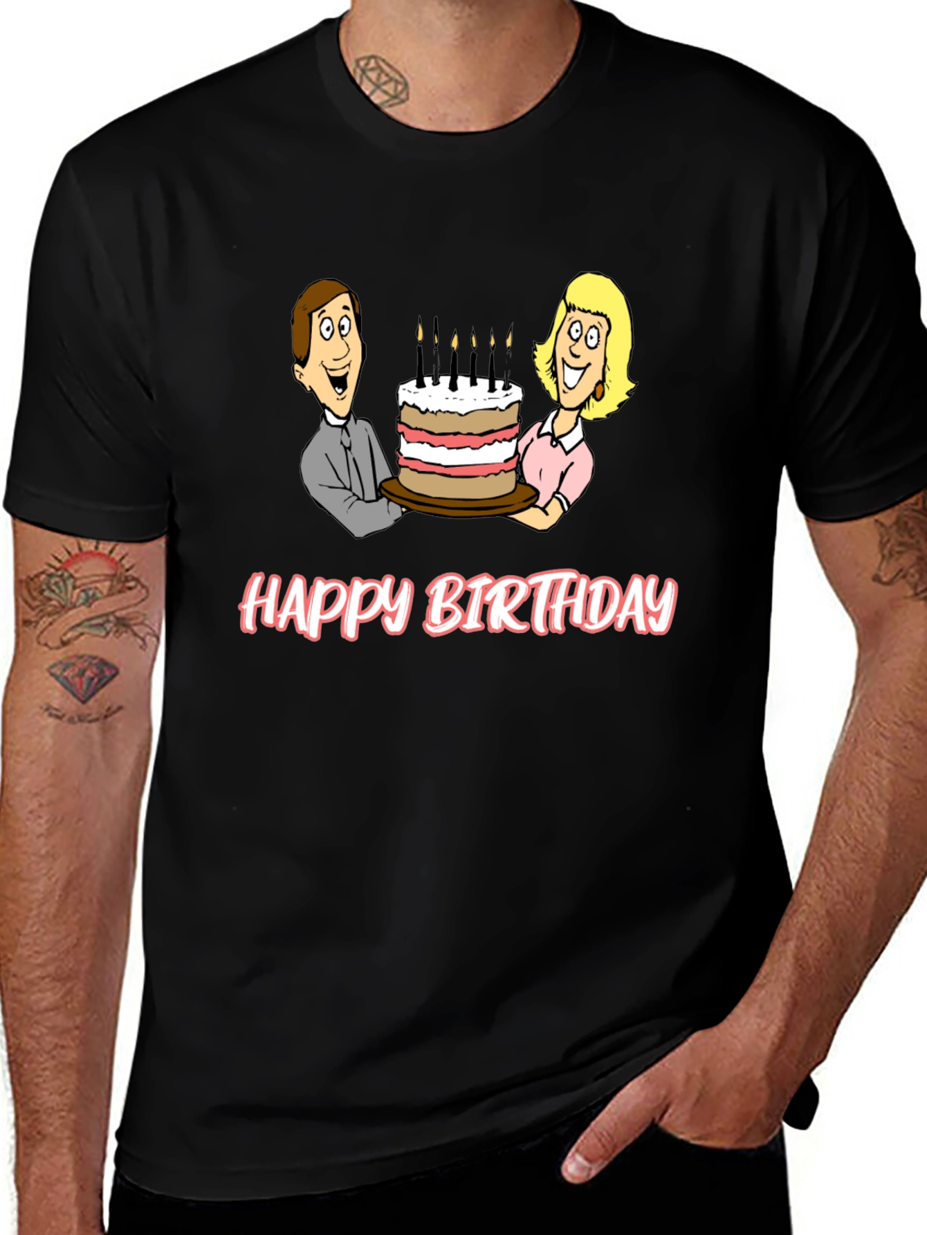 Happy Birthday Graphic T-Shirt