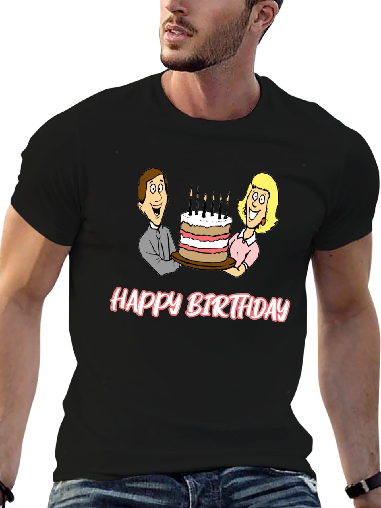 Happy Birthday Graphic T-Shirt