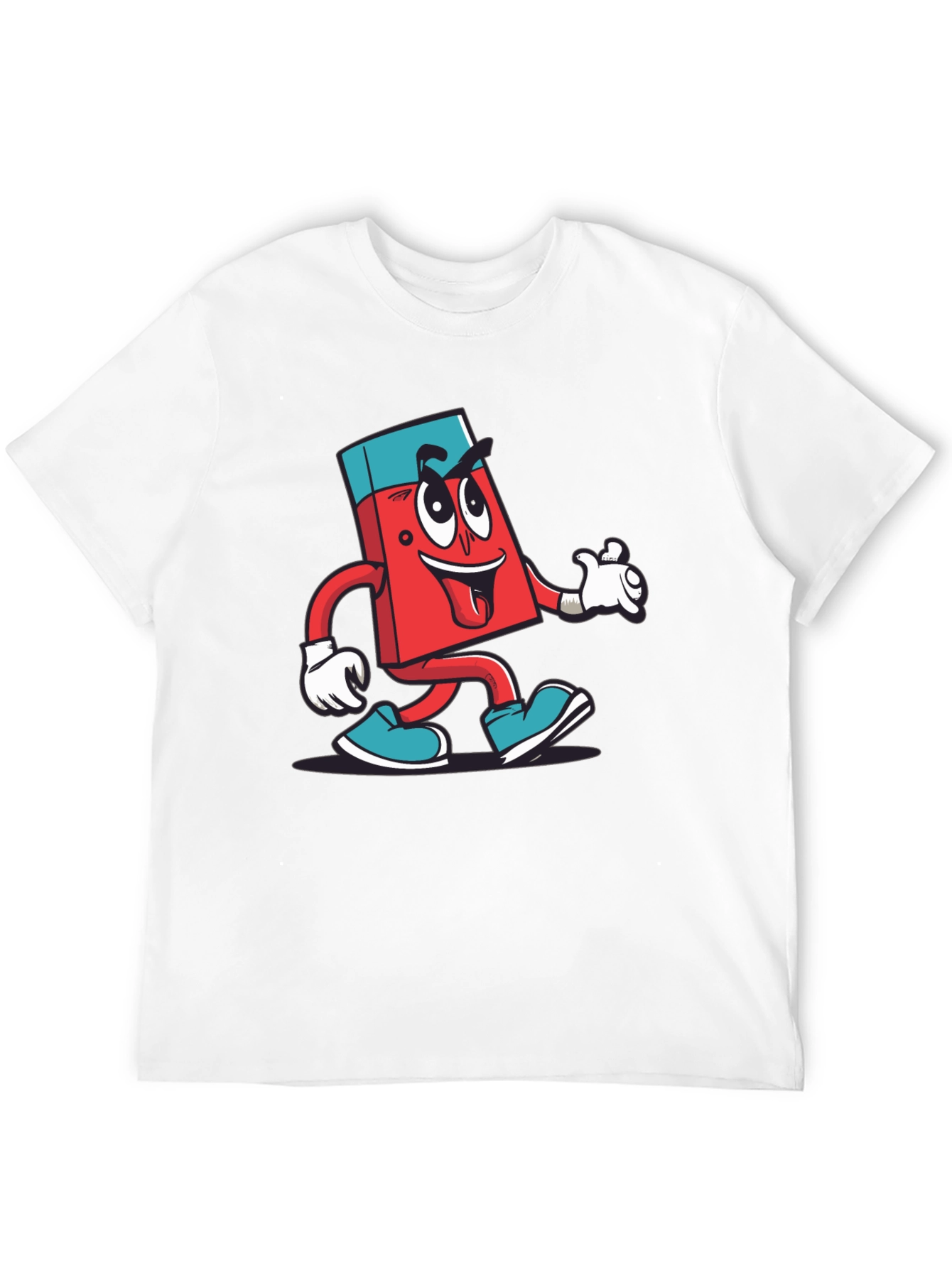 Cartoon Eraser T-Shirt - Fun & Quirky Design