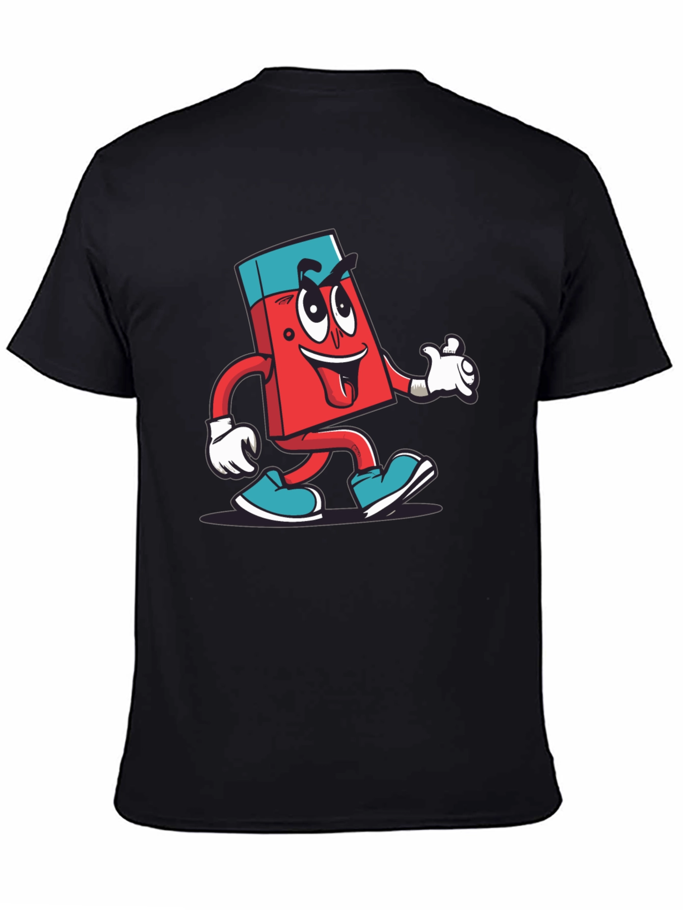 Cartoon Eraser T-Shirt - Fun & Quirky Design