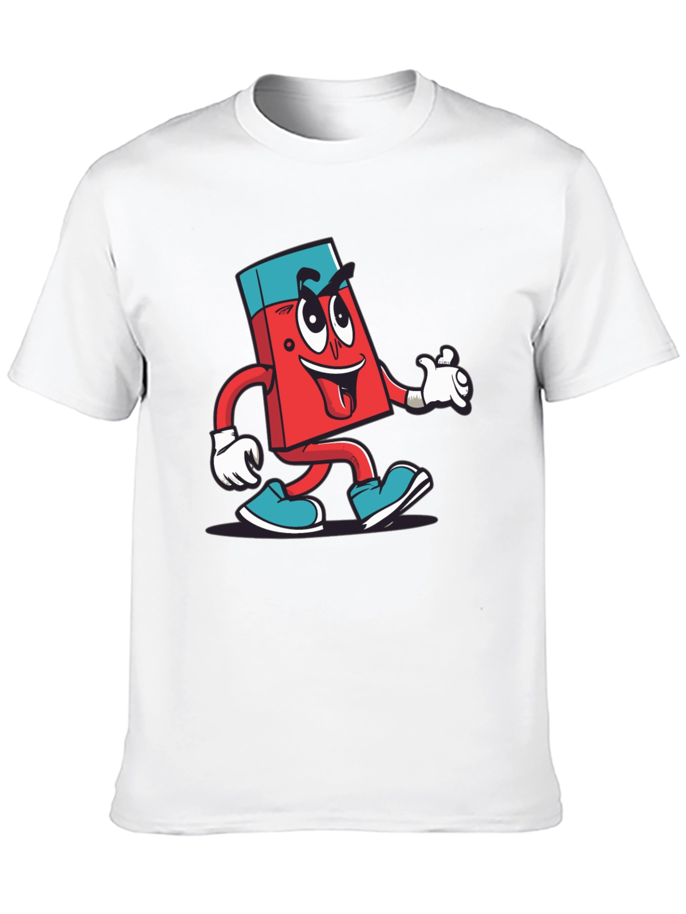 Cartoon Eraser T-Shirt - Fun & Quirky Design