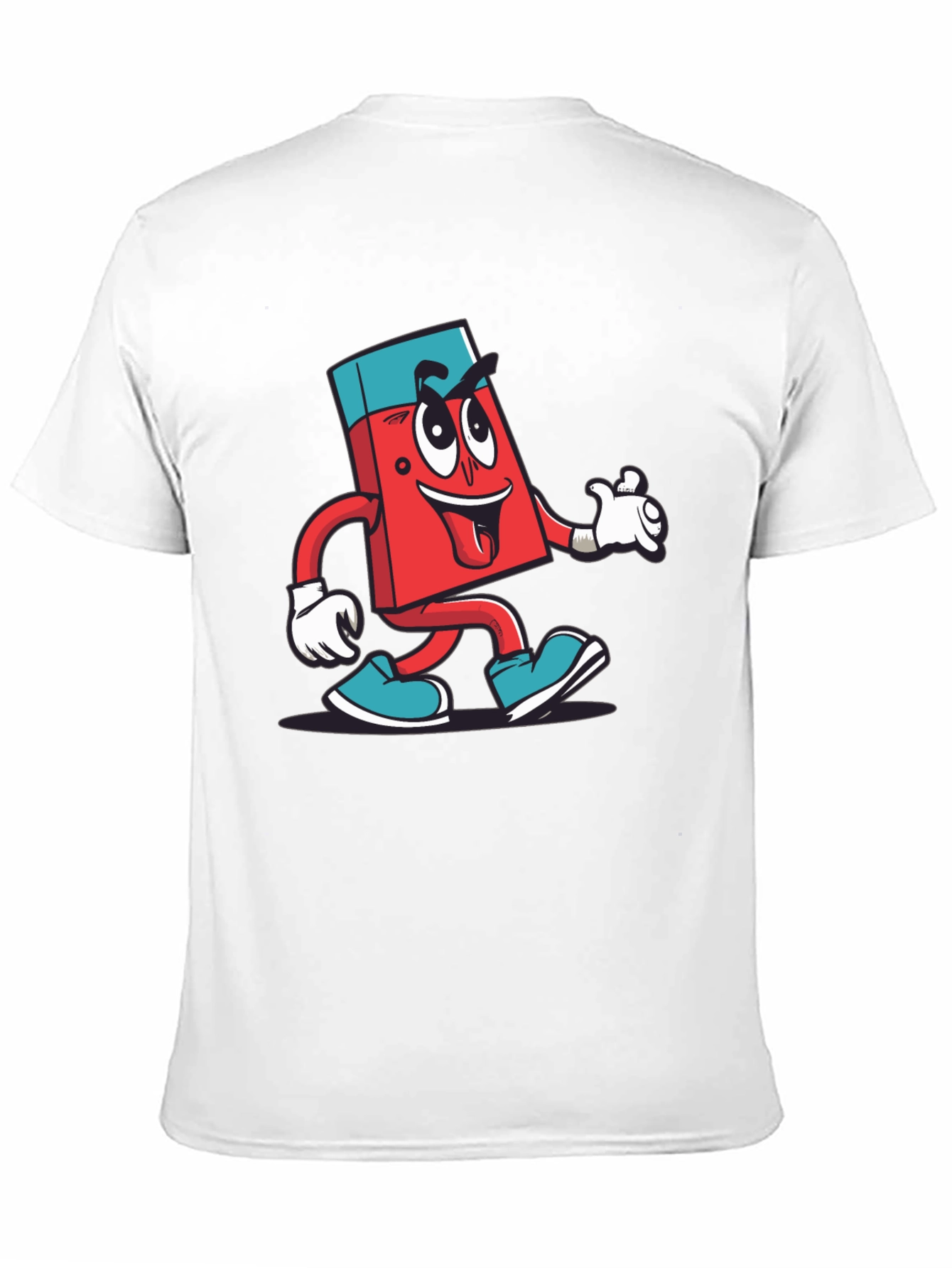 Cartoon Eraser T-Shirt - Fun & Quirky Design