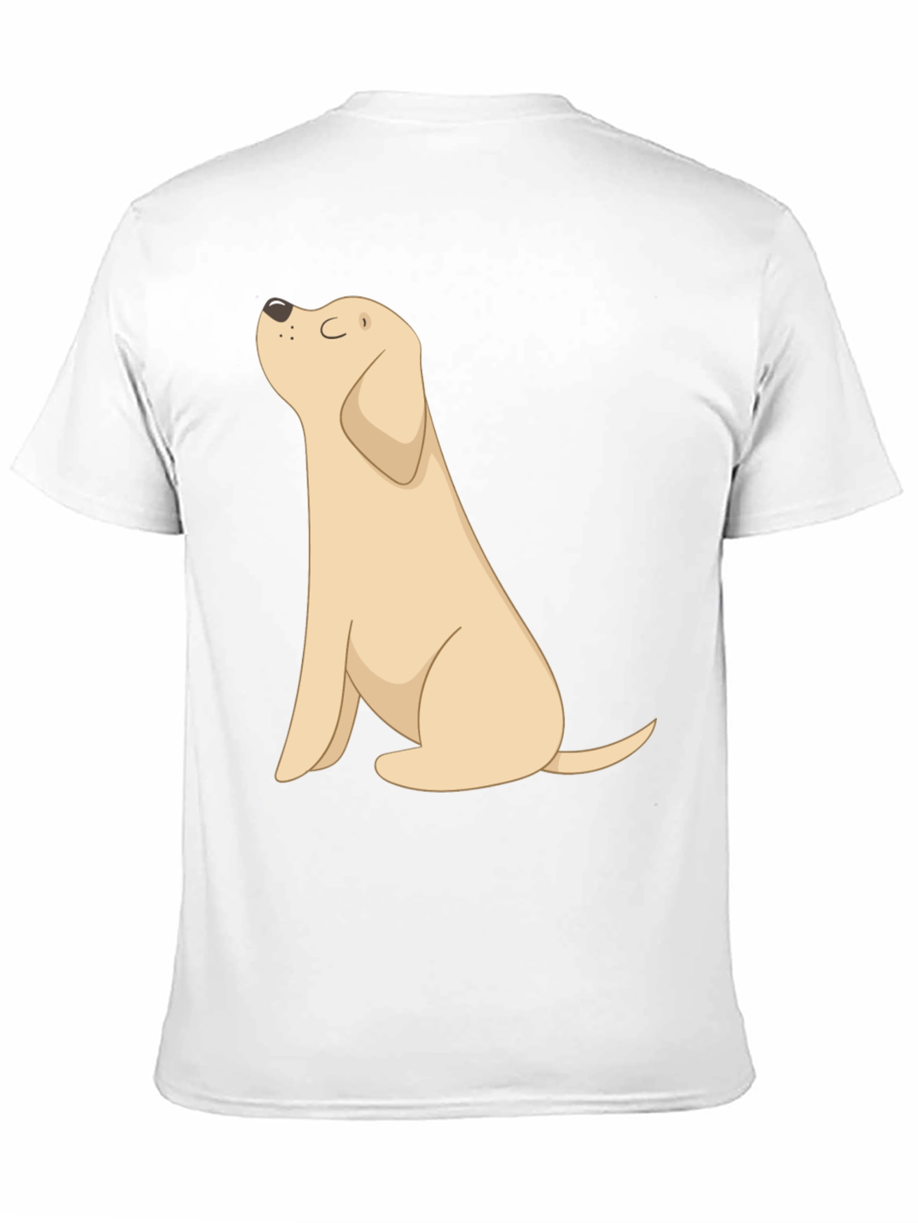 Dog Graphic Tee - Black Casual T-Shirt